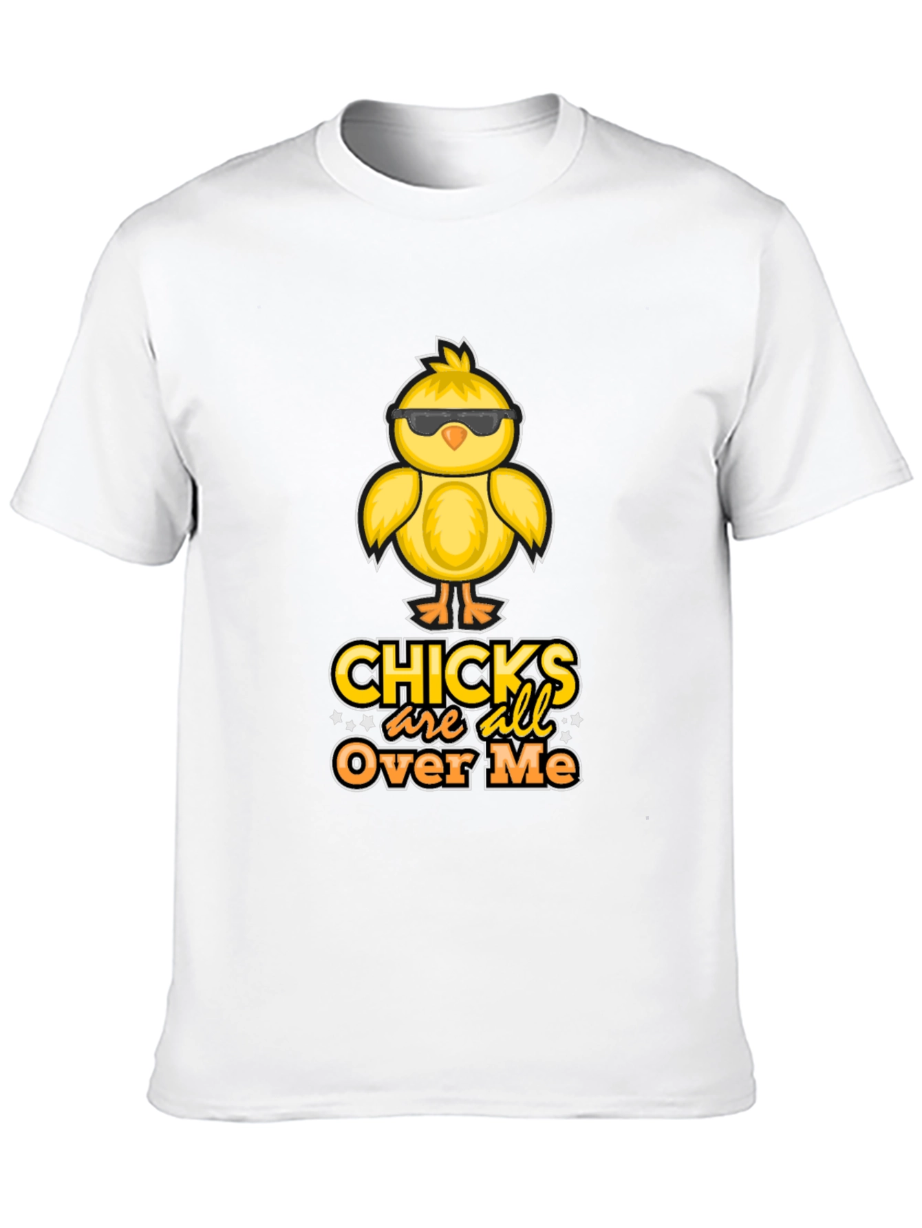 Cool Chicks Over Me Black T-Shirt