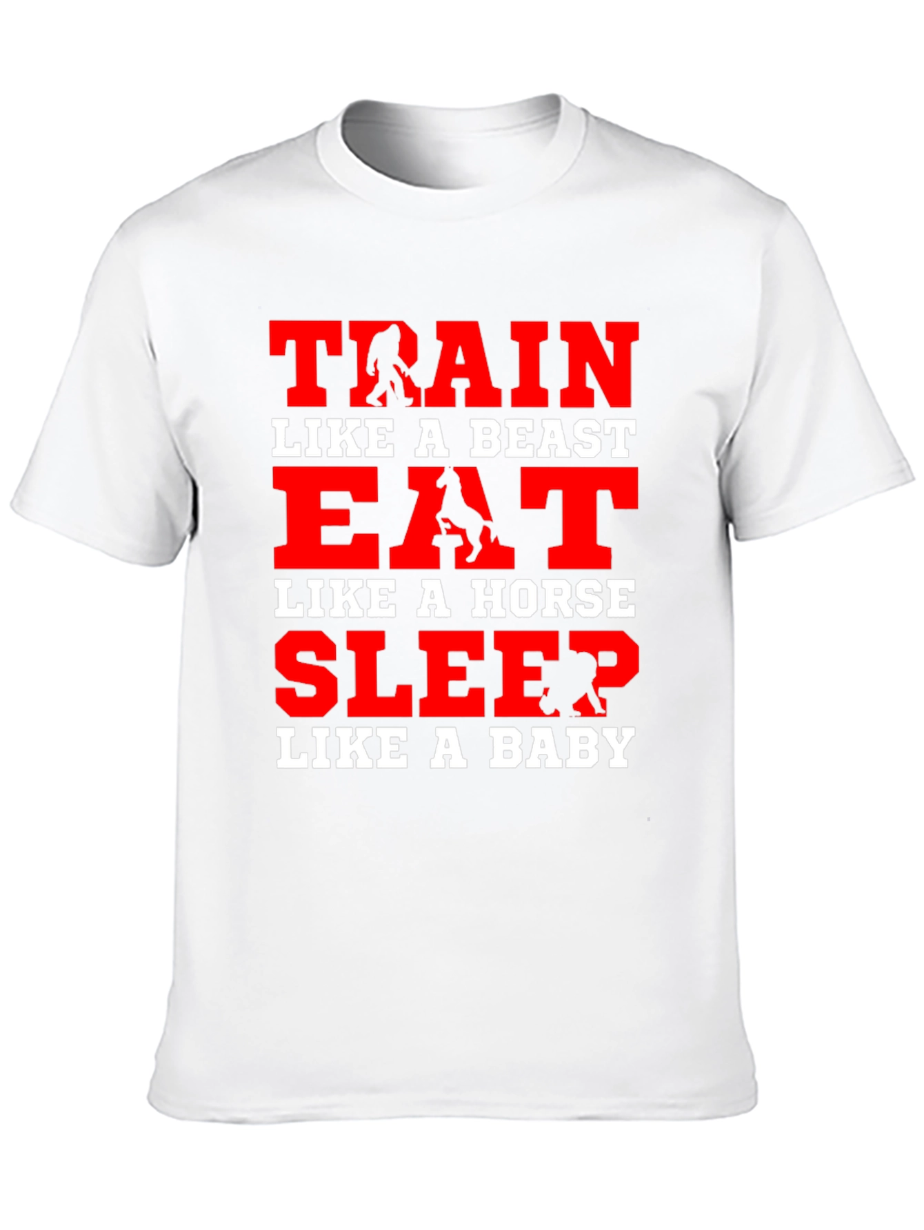 Train Like a Beast Graphic T-Shirt