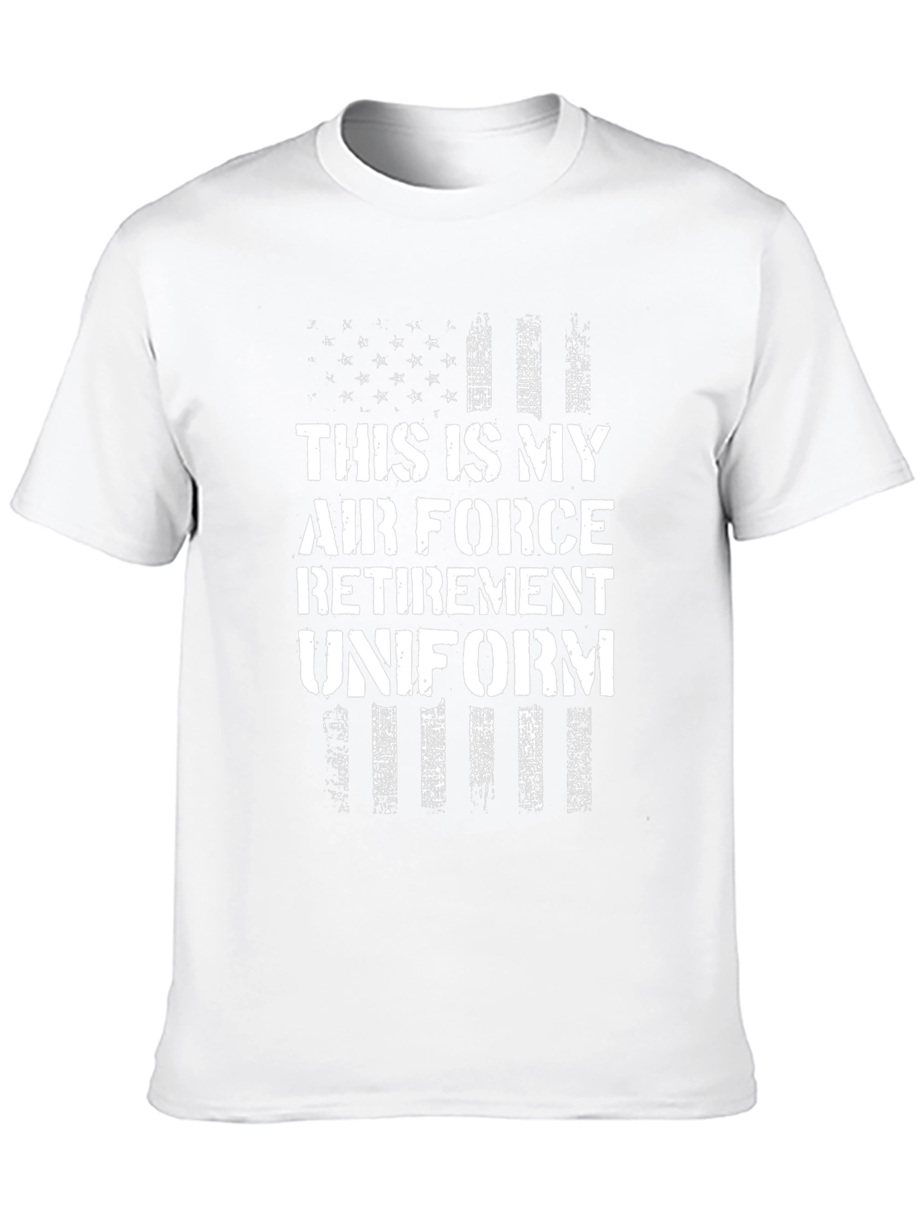 Air Force Retirement Uniform Graphic T-Shirt