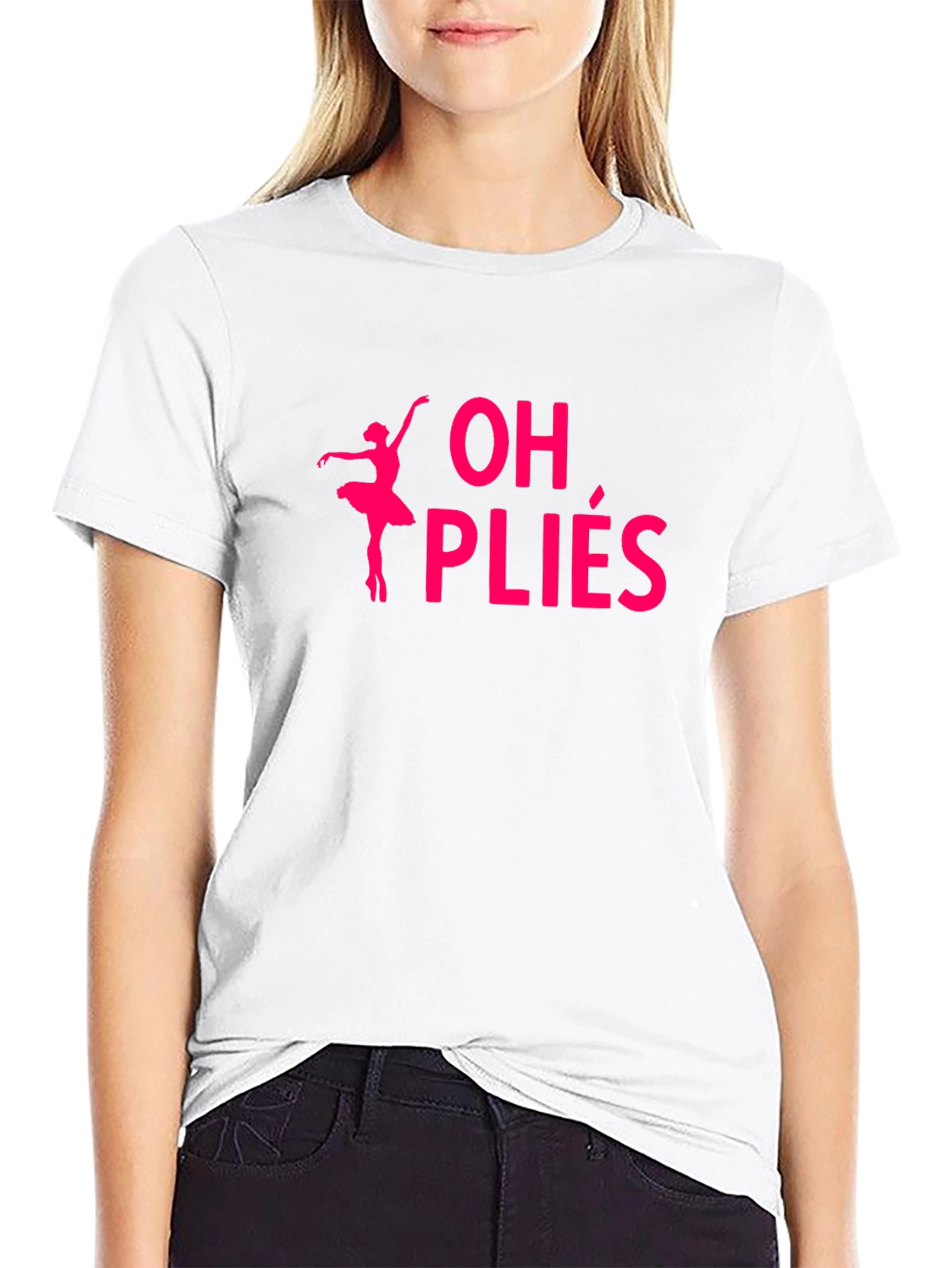 Oh Plié! Ballet Graphic Tee