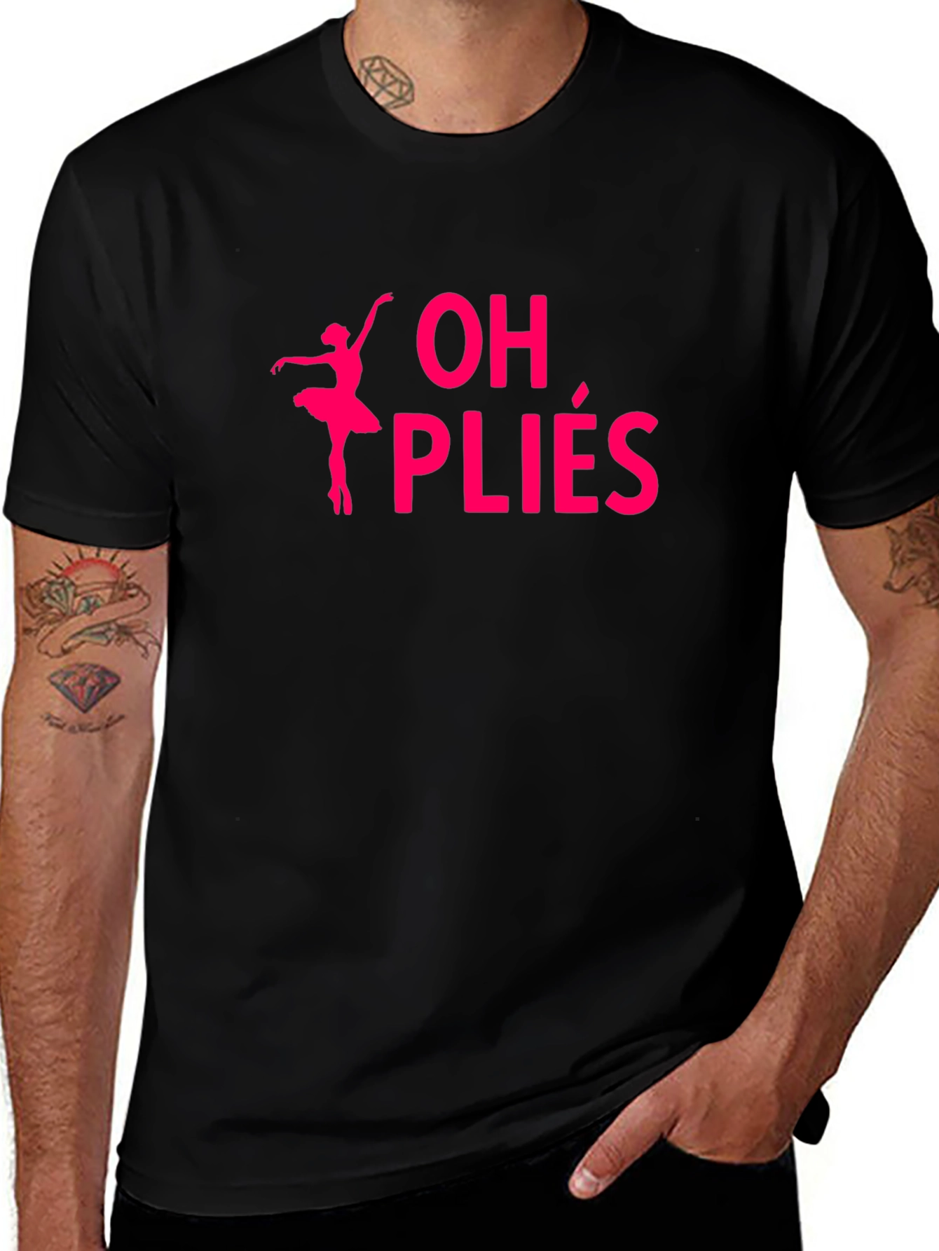 Oh Plié! Ballet Graphic Tee