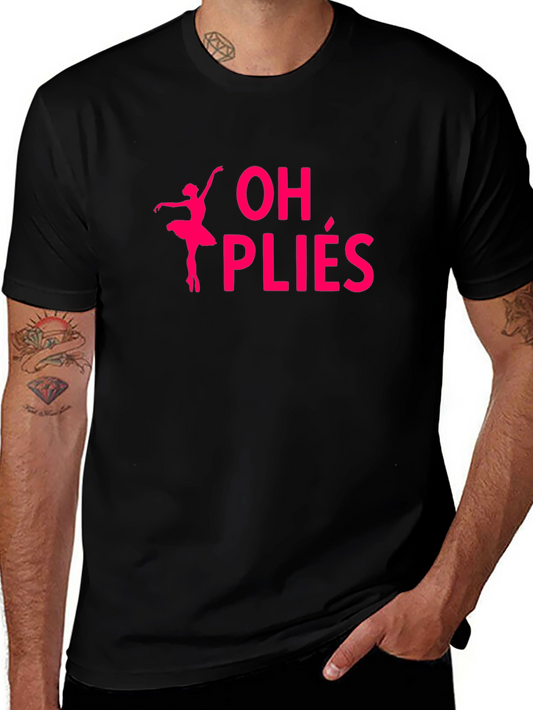 Oh Plié! Ballet Graphic Tee