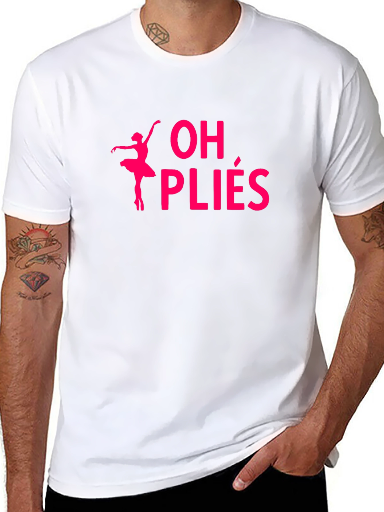 Oh Plié! Ballet Graphic Tee