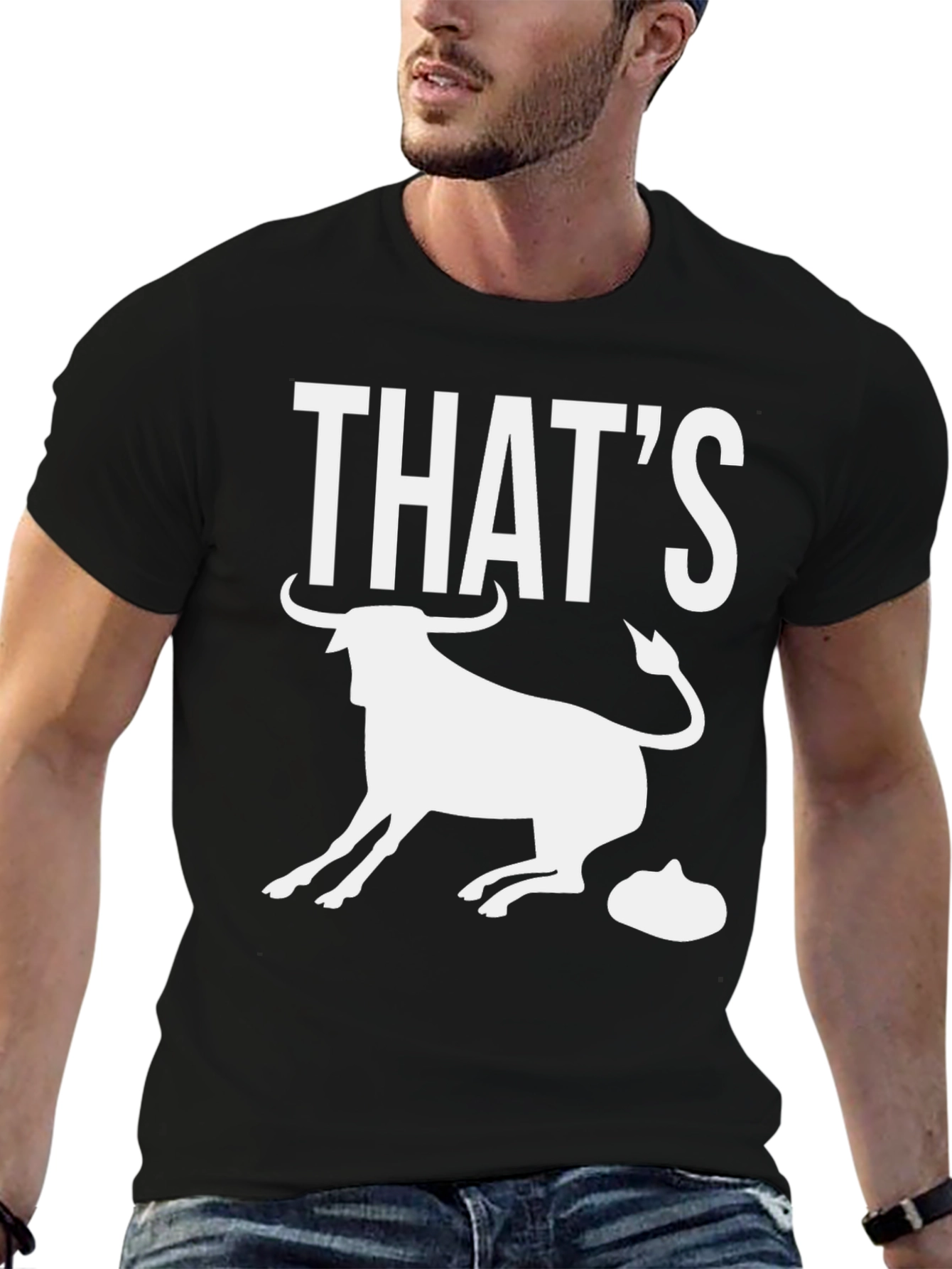 Thats Bull Funny Graphic Tee