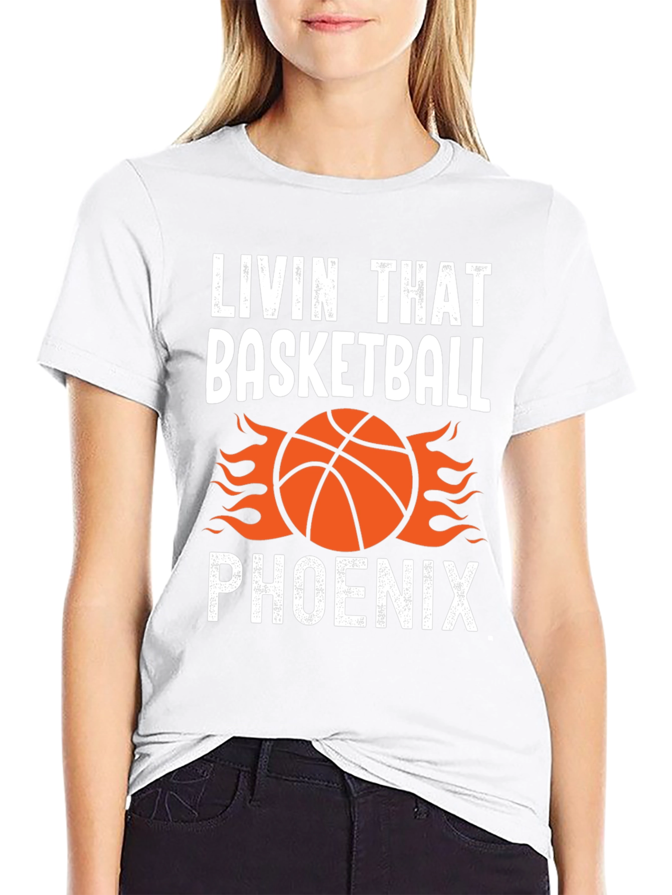 Livin That Basketball Phoenix Graphic Tee
