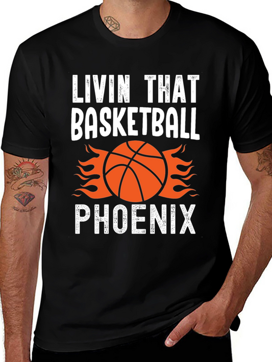 Livin That Basketball Phoenix Graphic Tee