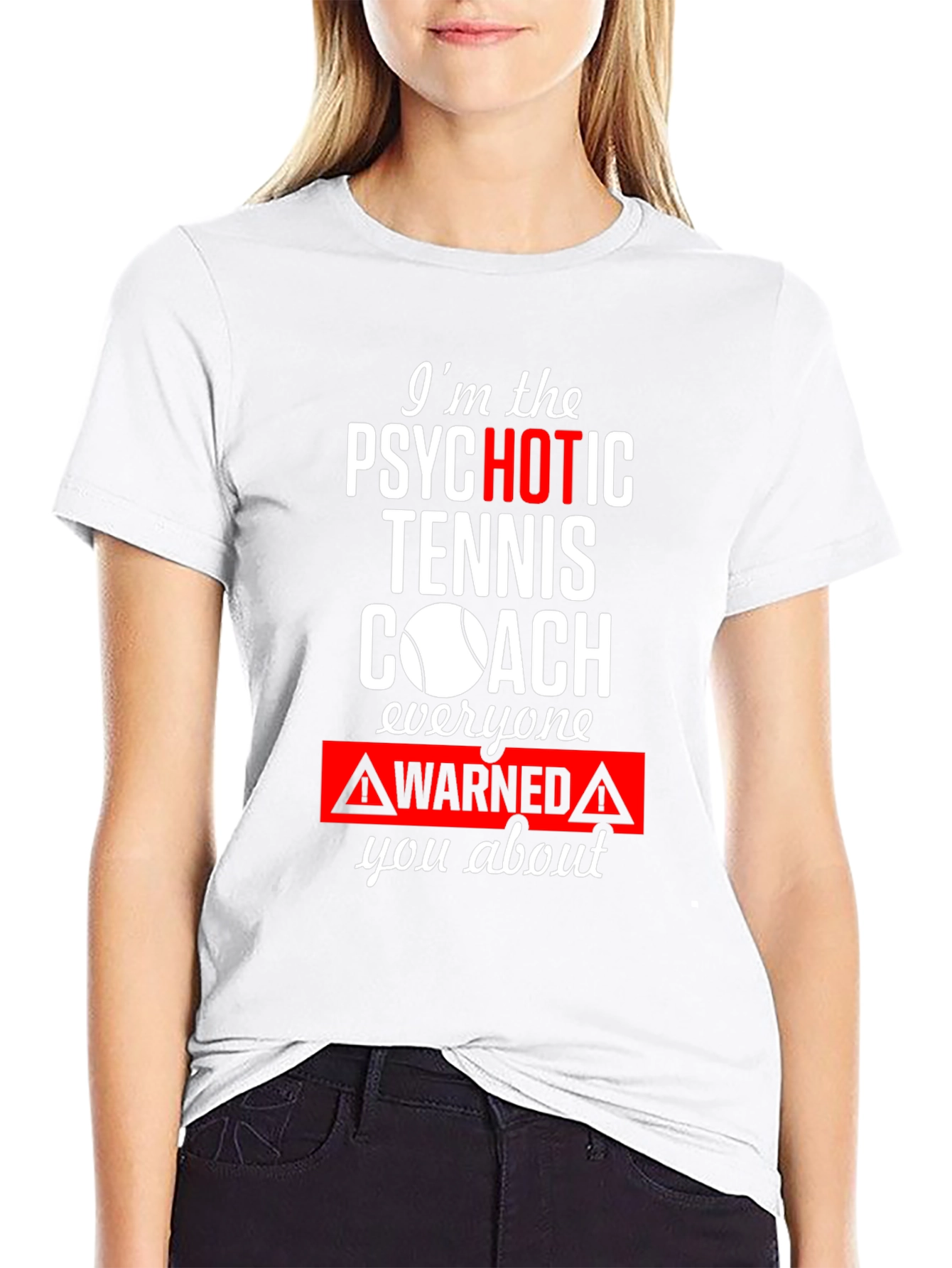 Psychotic Tennis Coach Graphic Tee