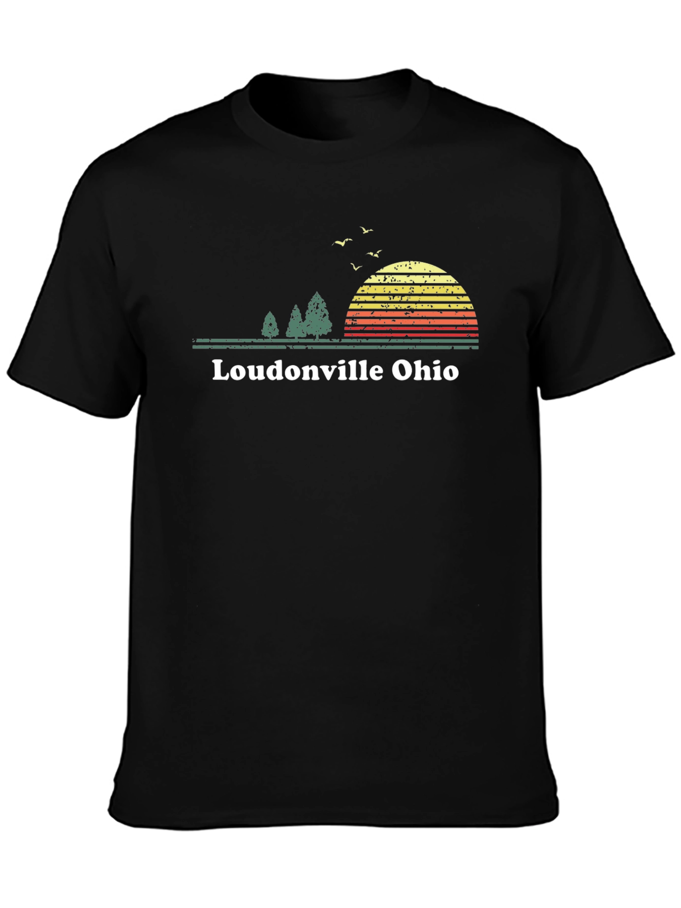 Loudonville Ohio Sunset Graphic Tee