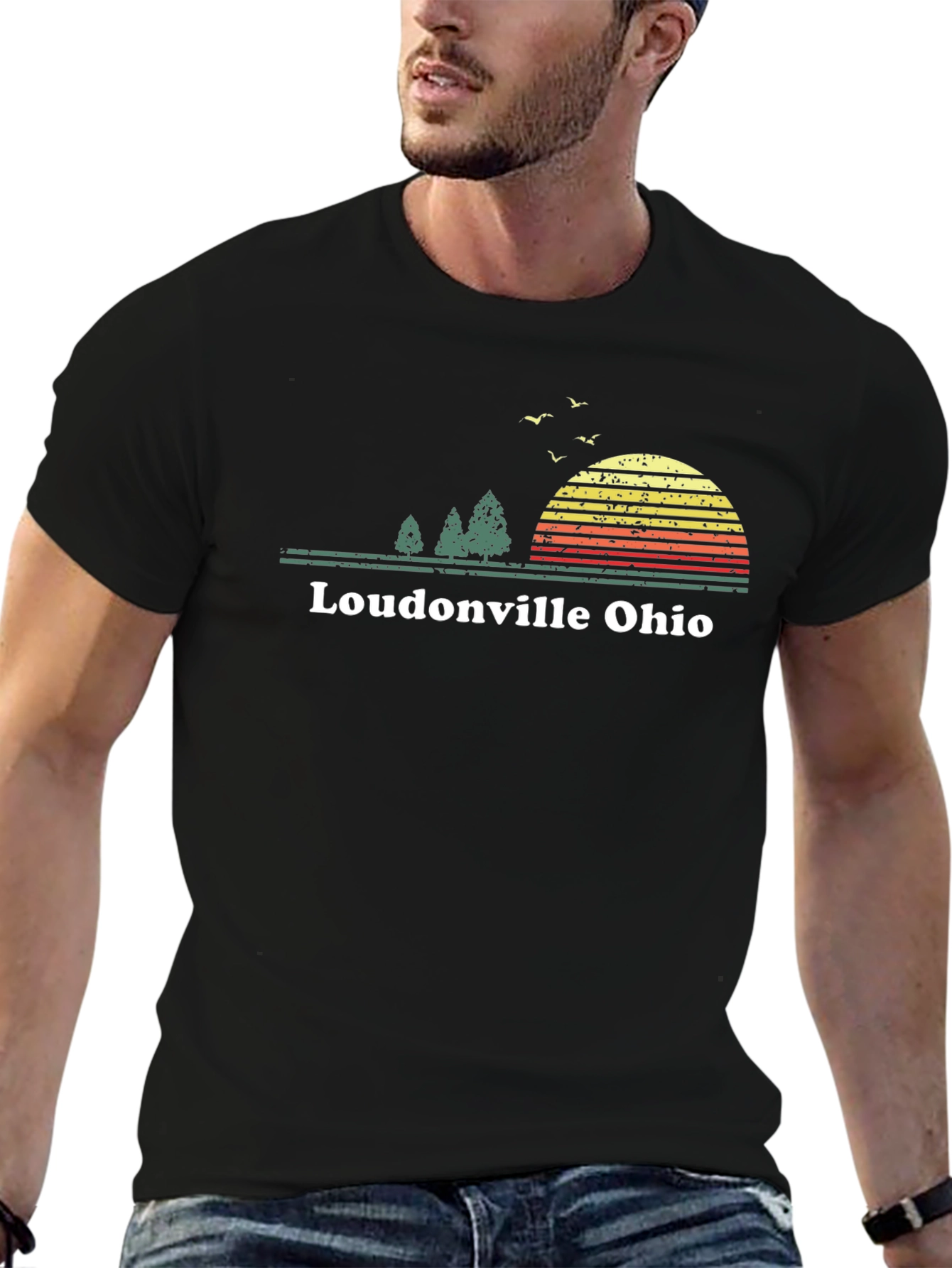 Loudonville Ohio Sunset Graphic Tee