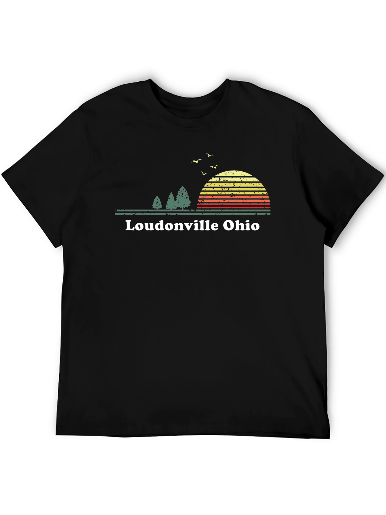 Loudonville Ohio Sunset Graphic Tee