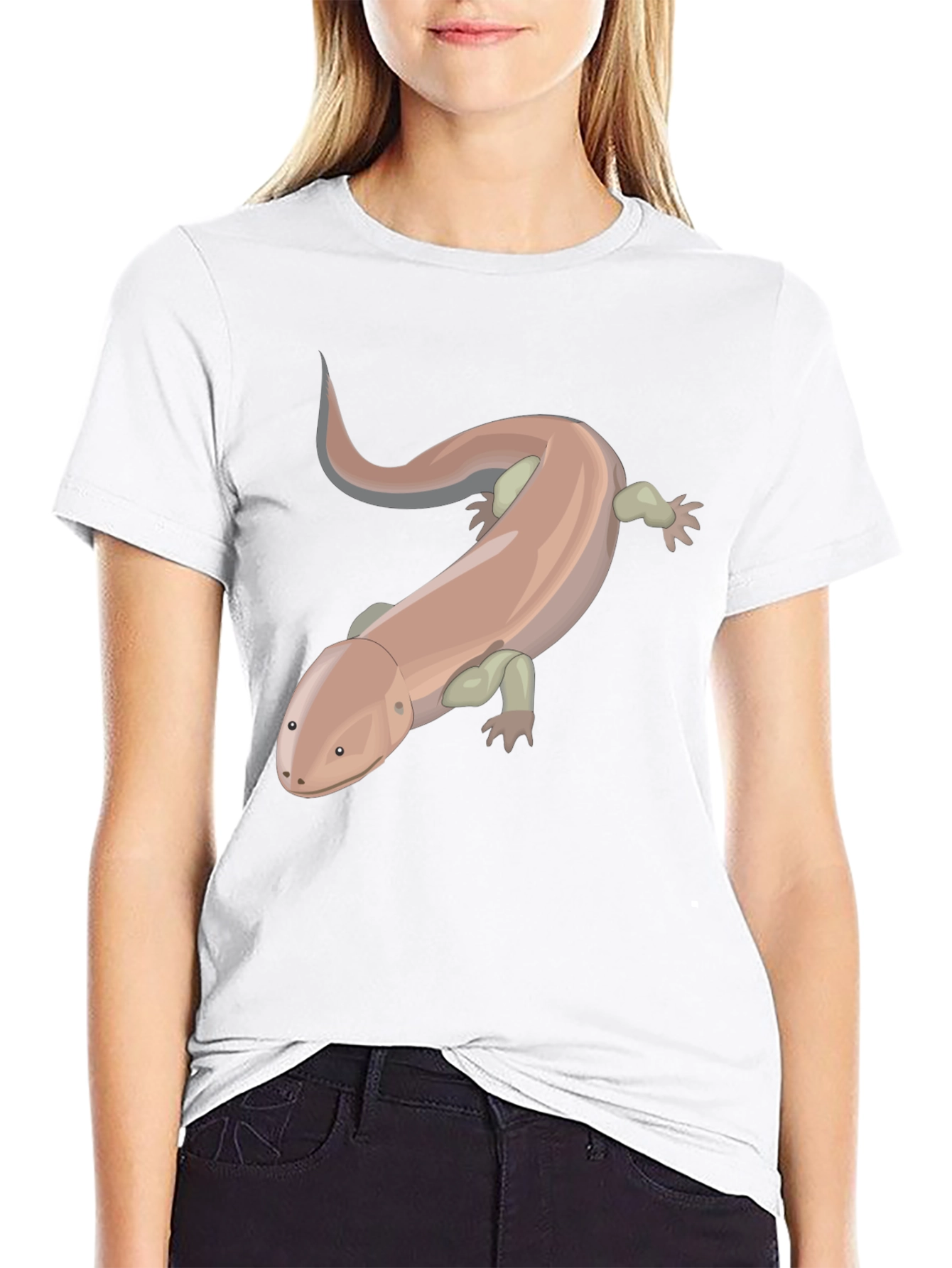 Cool Salamander Graphic T-Shirt
