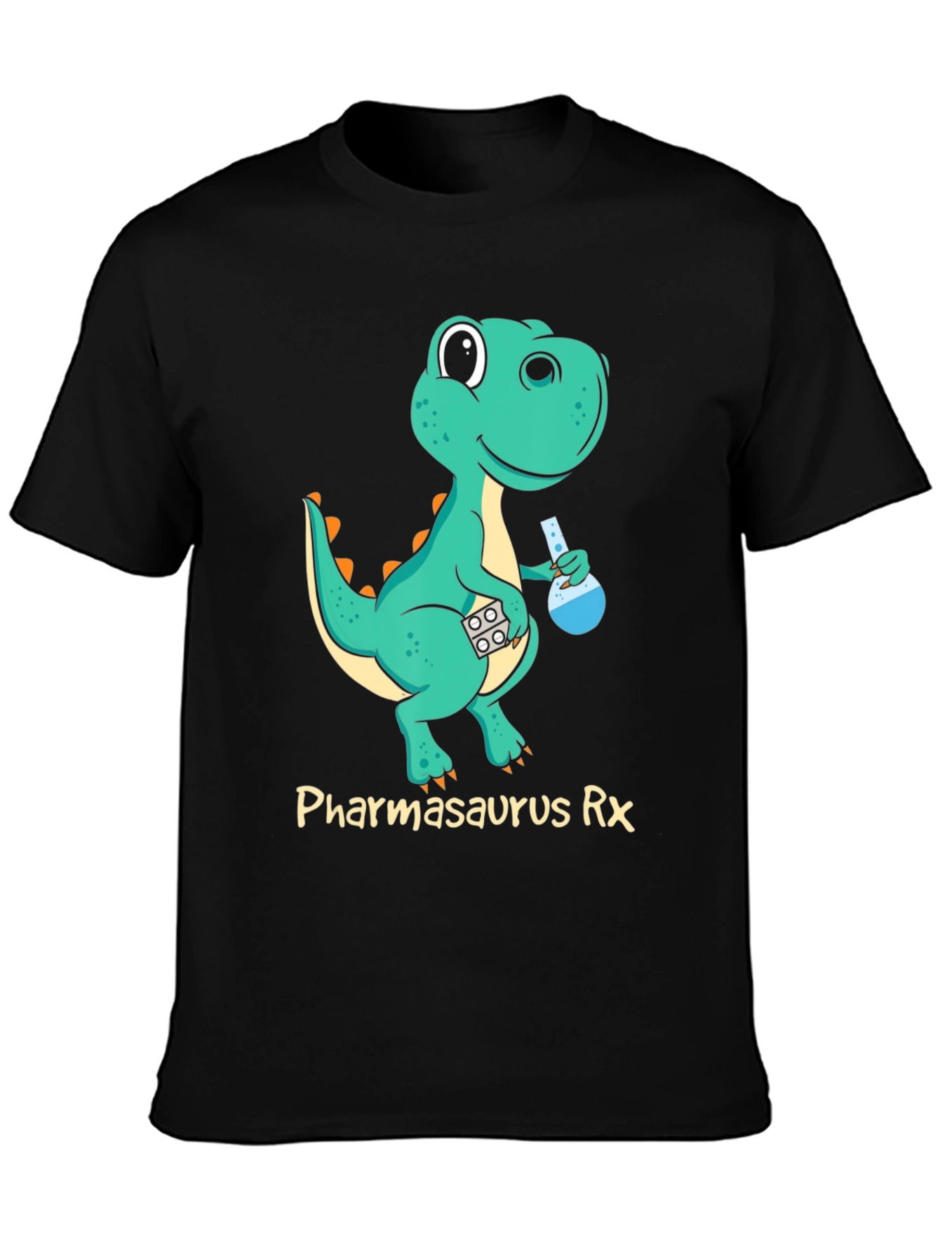 Pharmasaurus Rex T-Shirt - Pharmacy Dino Tee