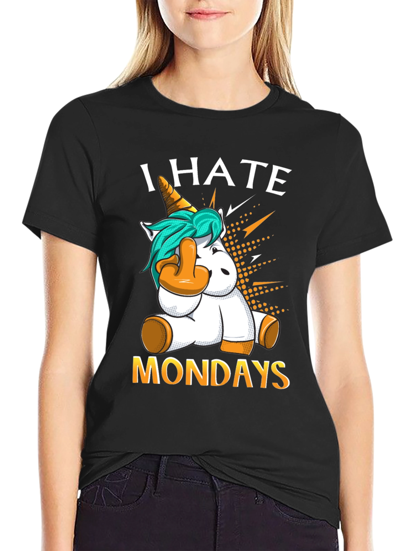 I Hate Mondays Unicorn T-Shirt