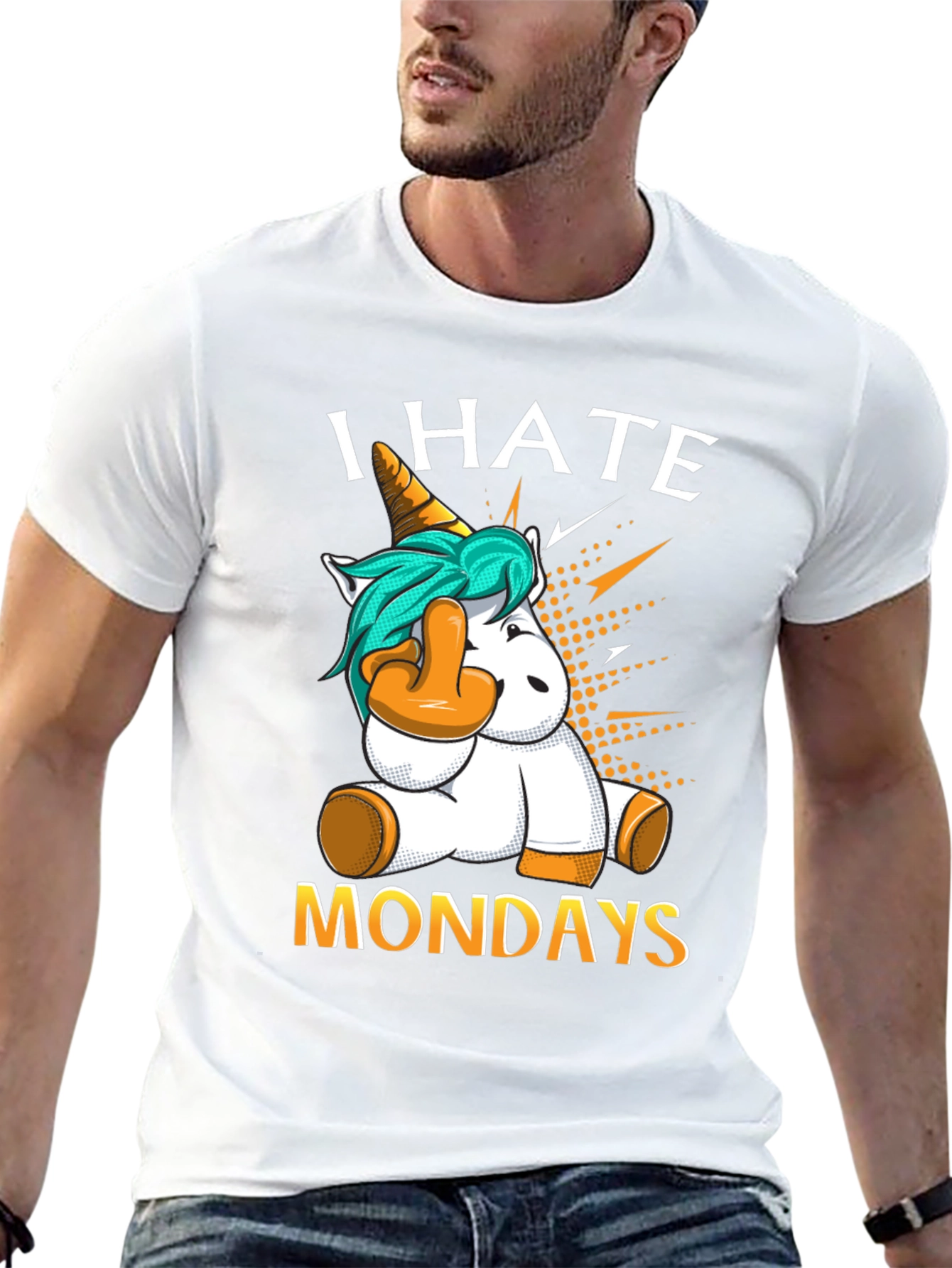 I Hate Mondays Unicorn T-Shirt