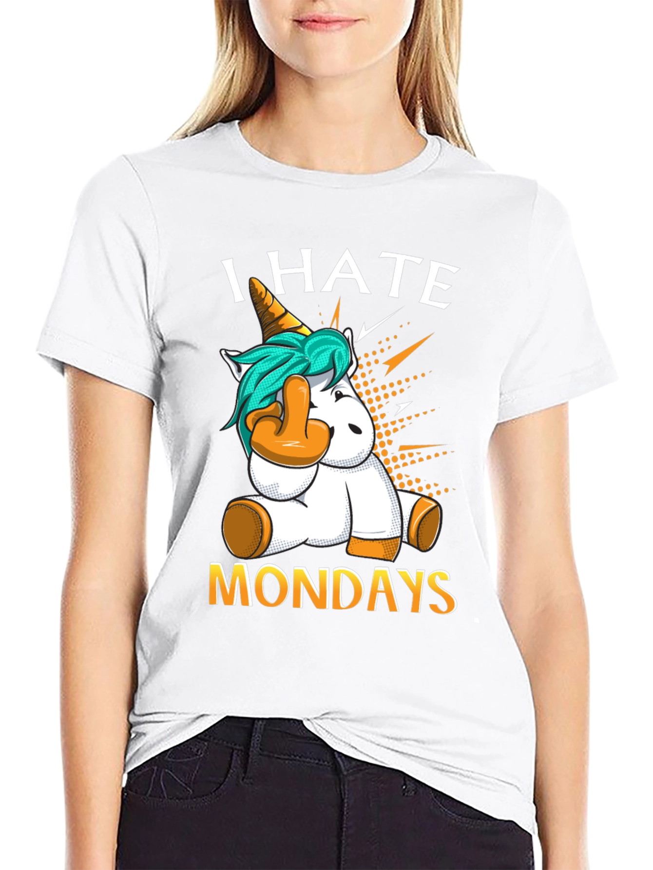 I Hate Mondays Unicorn T-Shirt