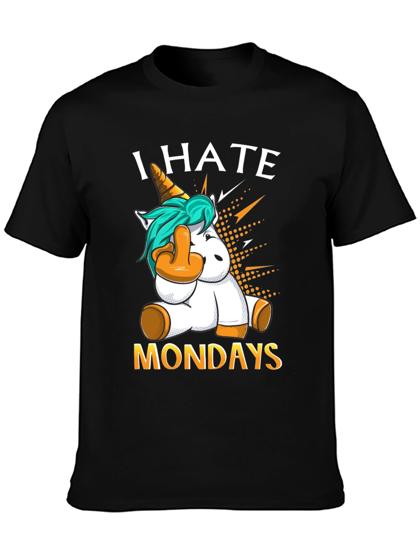 I Hate Mondays Unicorn T-Shirt