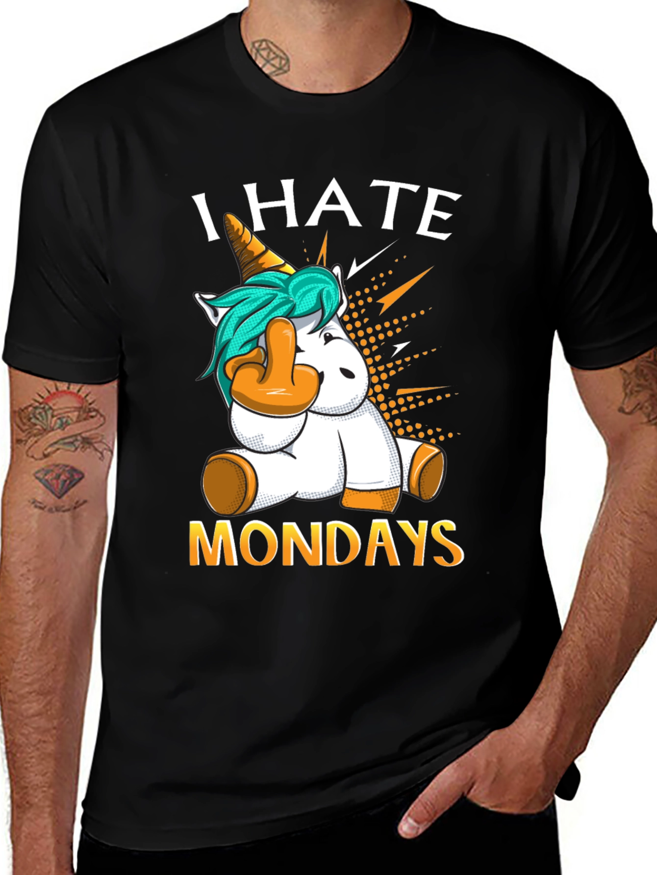 I Hate Mondays Unicorn T-Shirt