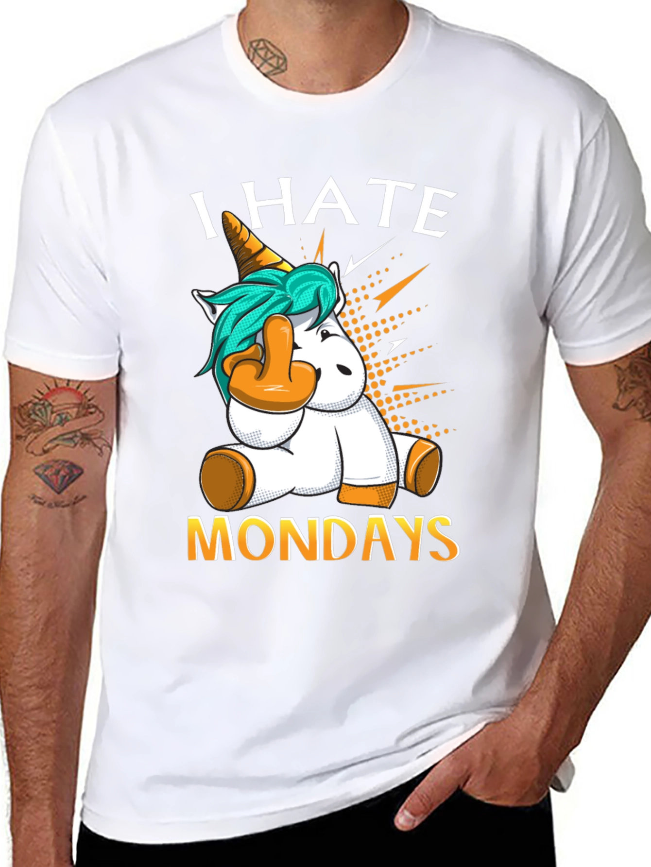 I Hate Mondays Unicorn T-Shirt