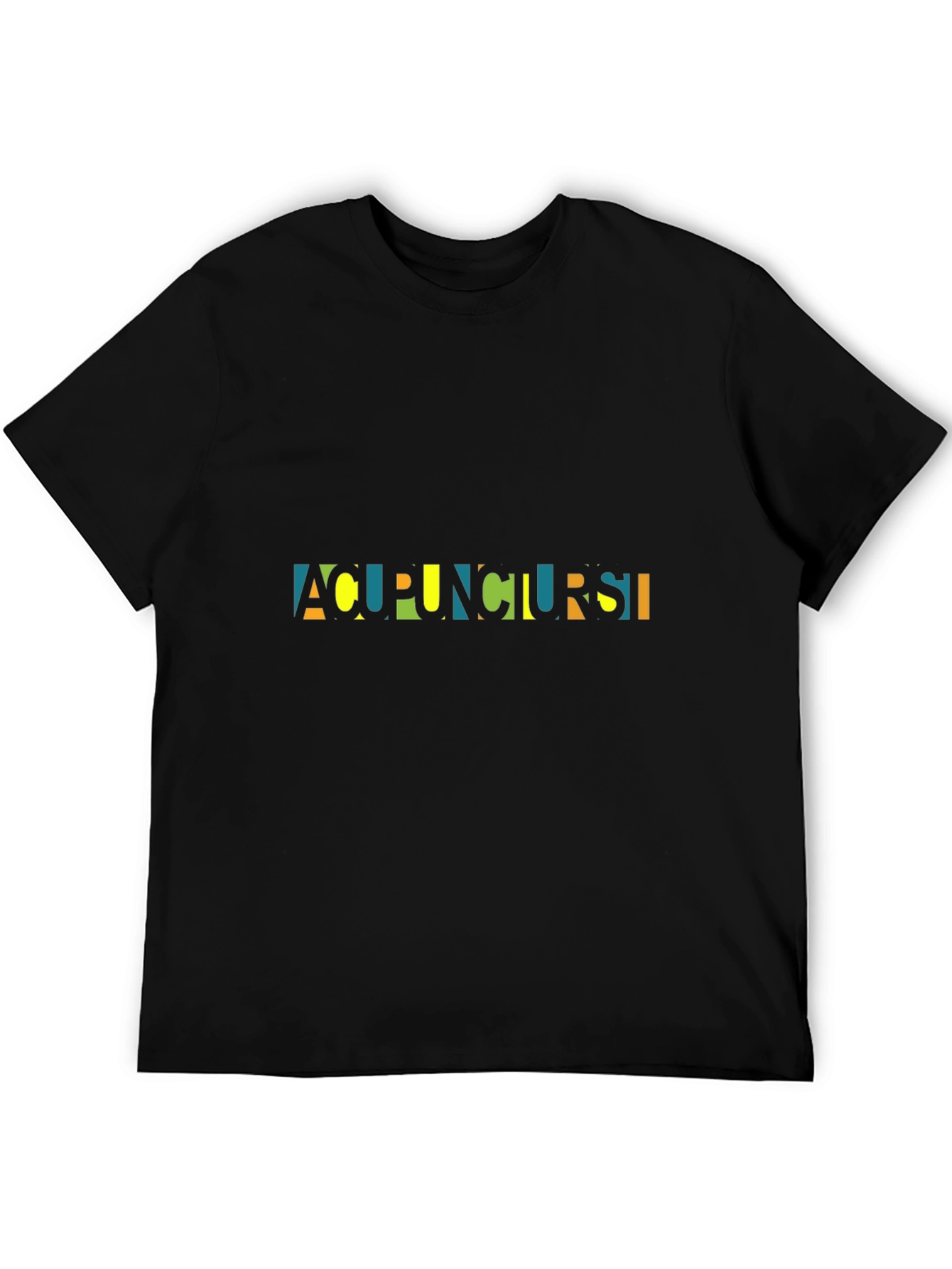 Acupuncturist Graphic Tee - Stylish Unisex Black T-Shirt