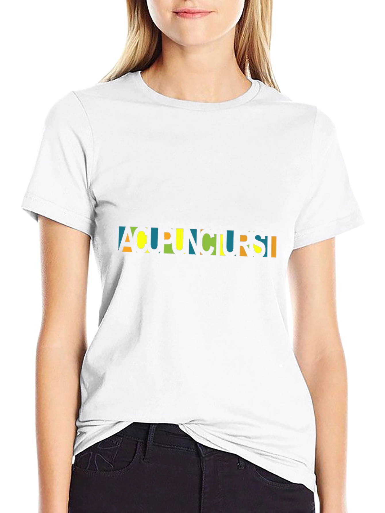 Acupuncturist Graphic Tee - Stylish Unisex Black T-Shirt