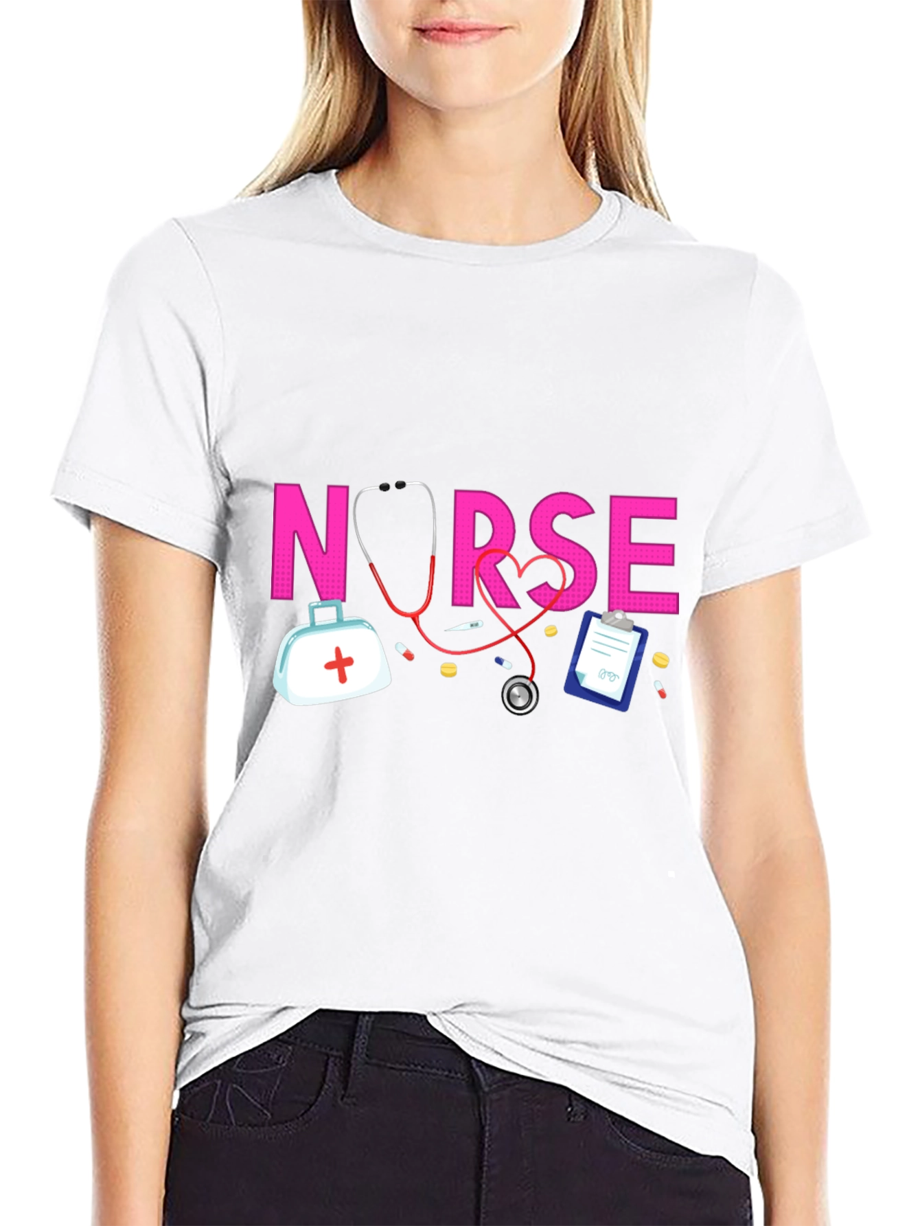 Nurse Themed Graphic Tee