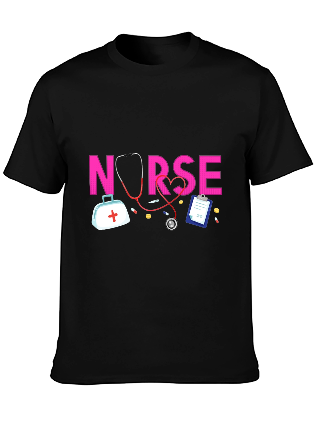 Nurse Themed Graphic Tee