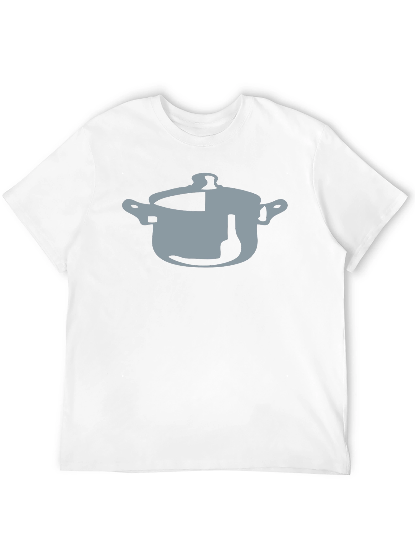 Pot & Bottle Graphic Black T-Shirt