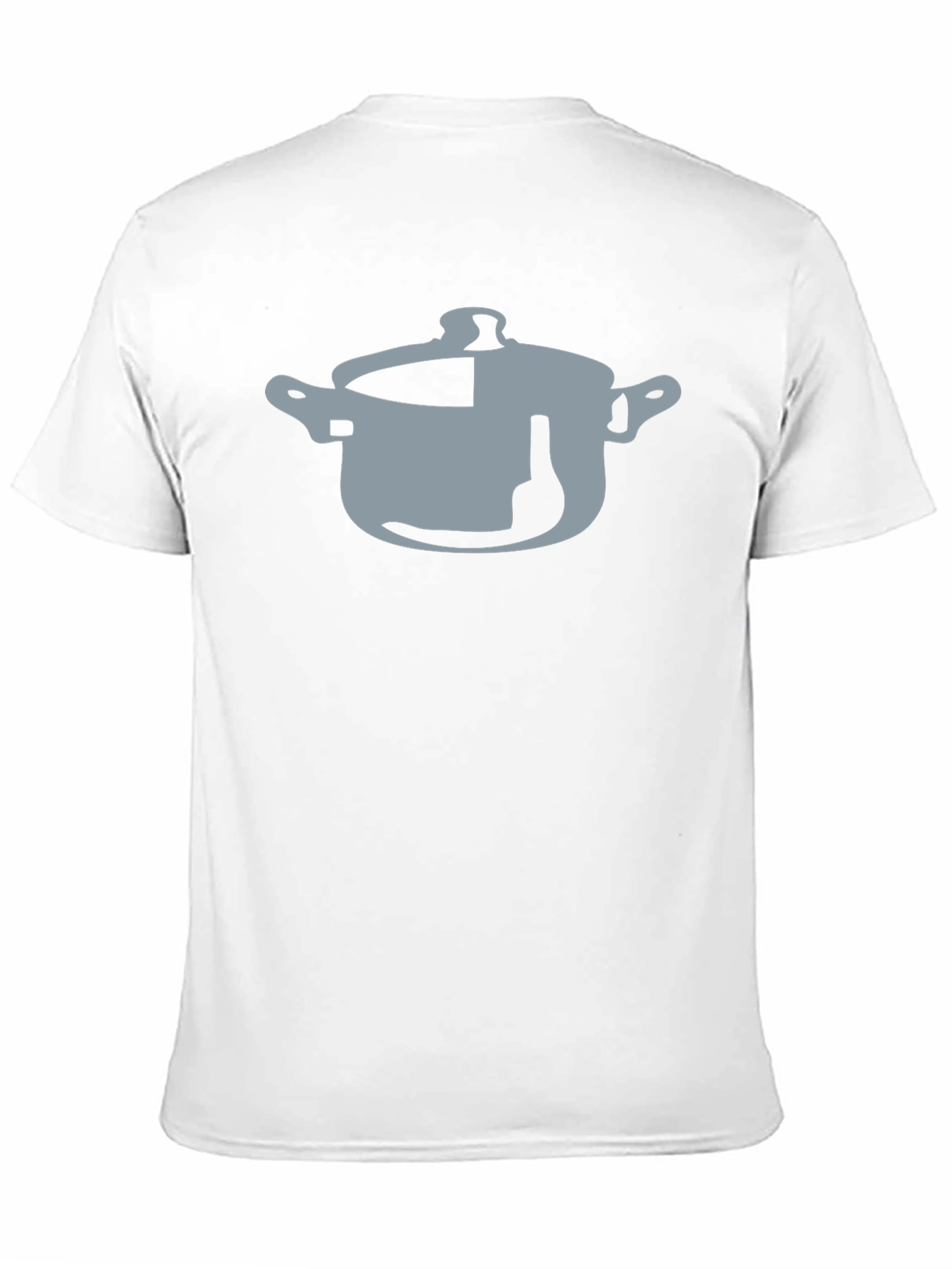 Pot & Bottle Graphic Black T-Shirt