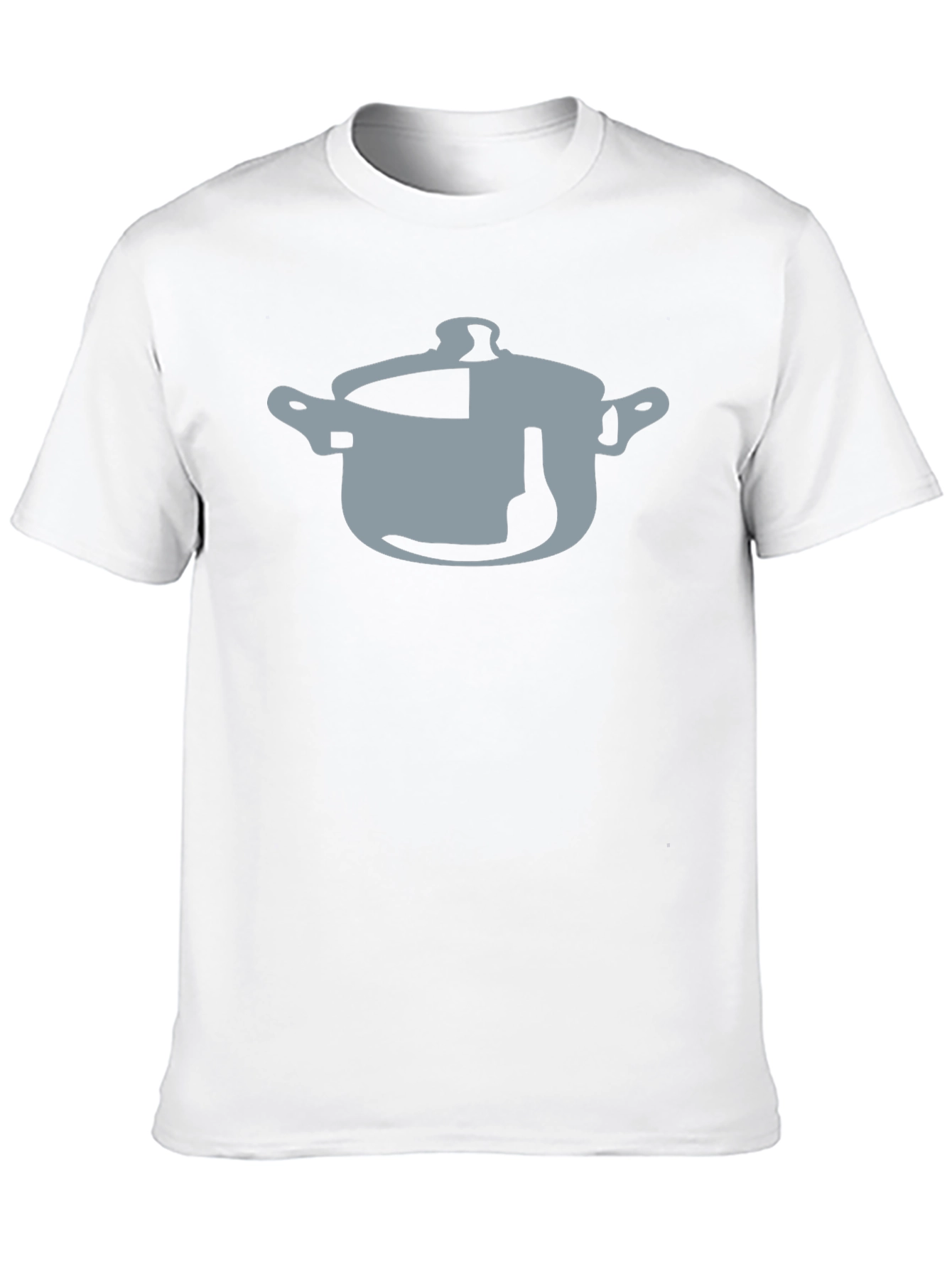 Pot & Bottle Graphic Black T-Shirt