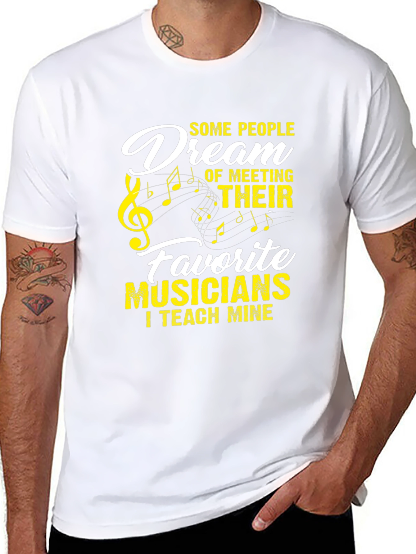 Musician Teacher Black T-Shirt