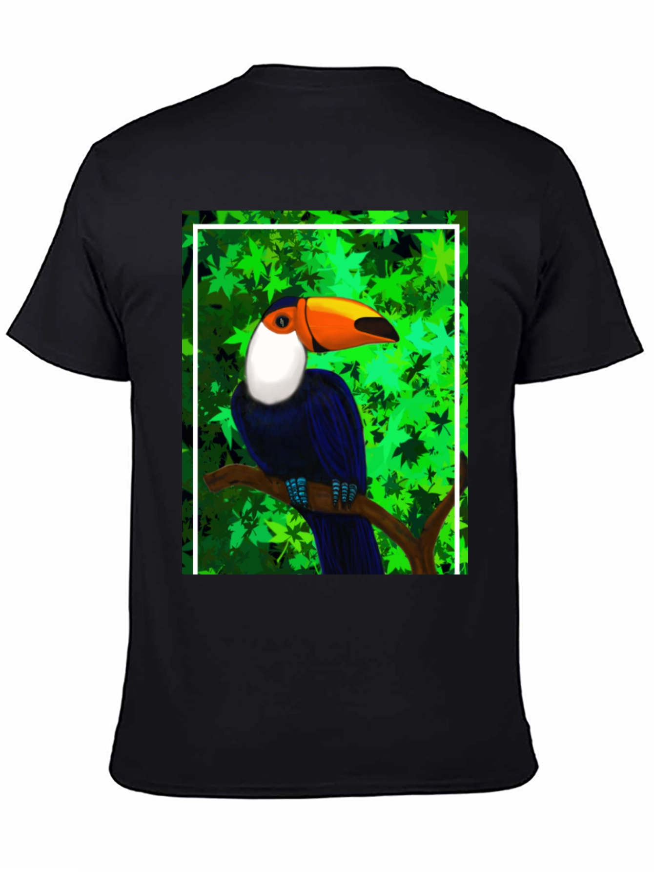 Toucan Graphic Tee - Tropical Bird T-Shirt