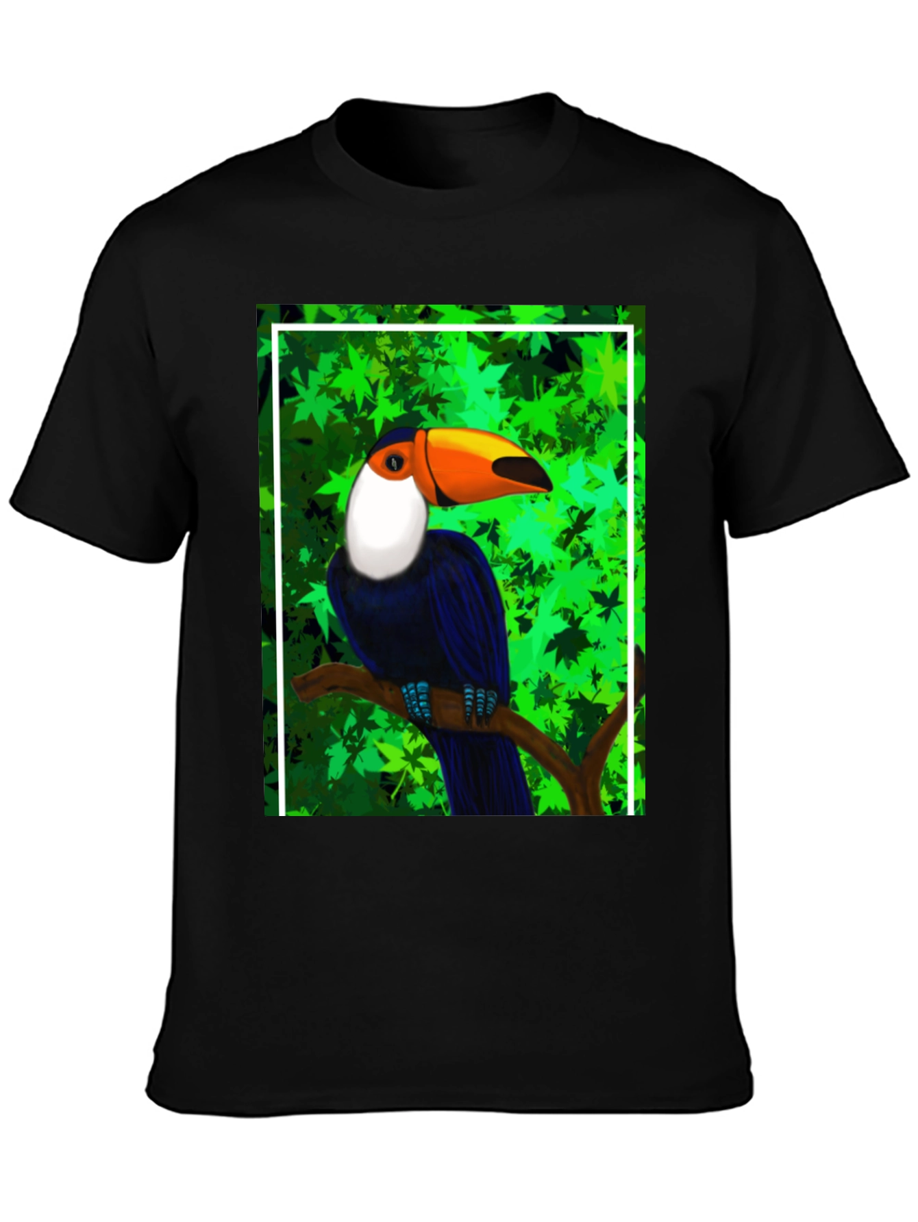 Toucan Graphic Tee - Tropical Bird T-Shirt