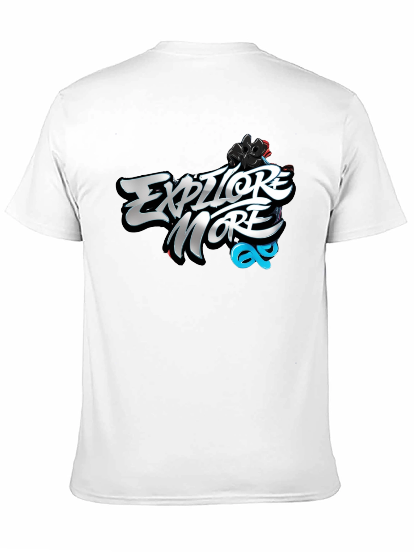 Explore More Graphic Black T-Shirt