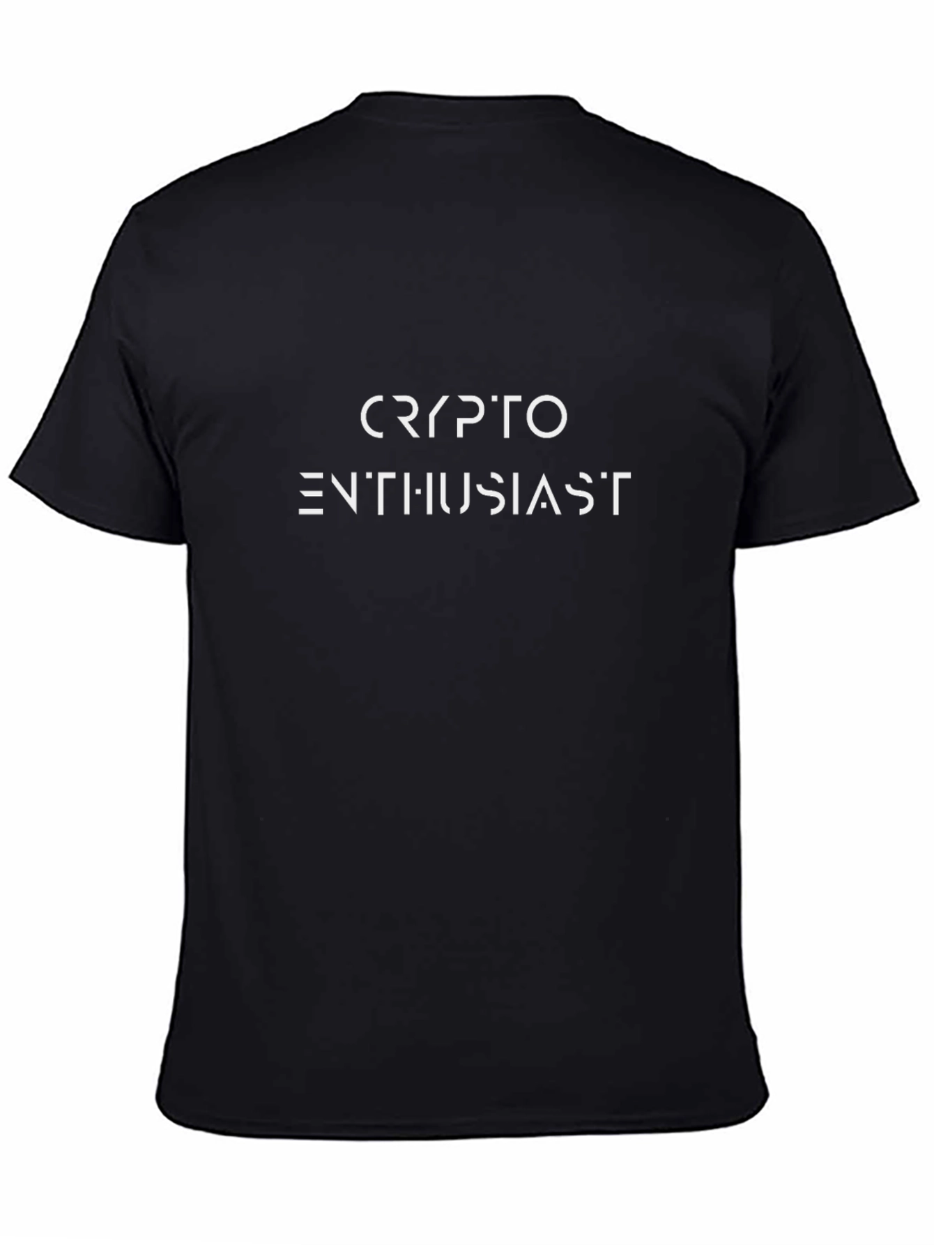 Crypto Enthusiast Black T-Shirt