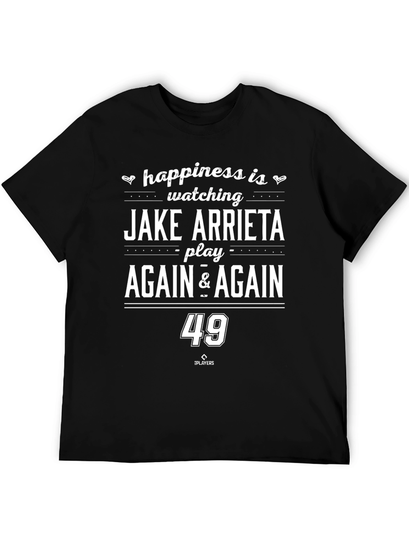 Jake Arrieta Fan T-Shirt - Baseball Number 49 Tee