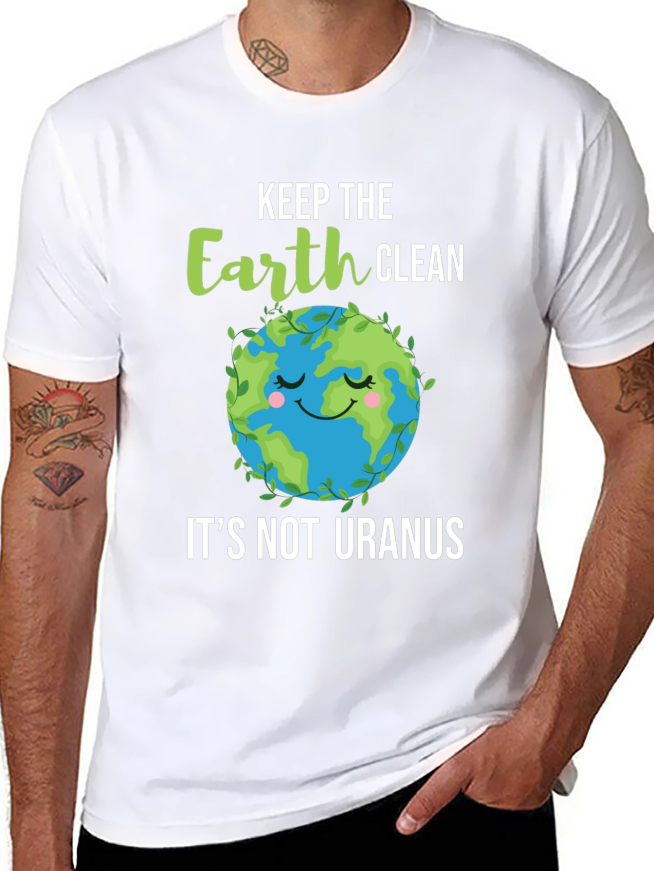 Keep the Earth Clean T-Shirt - Environmental Awareness