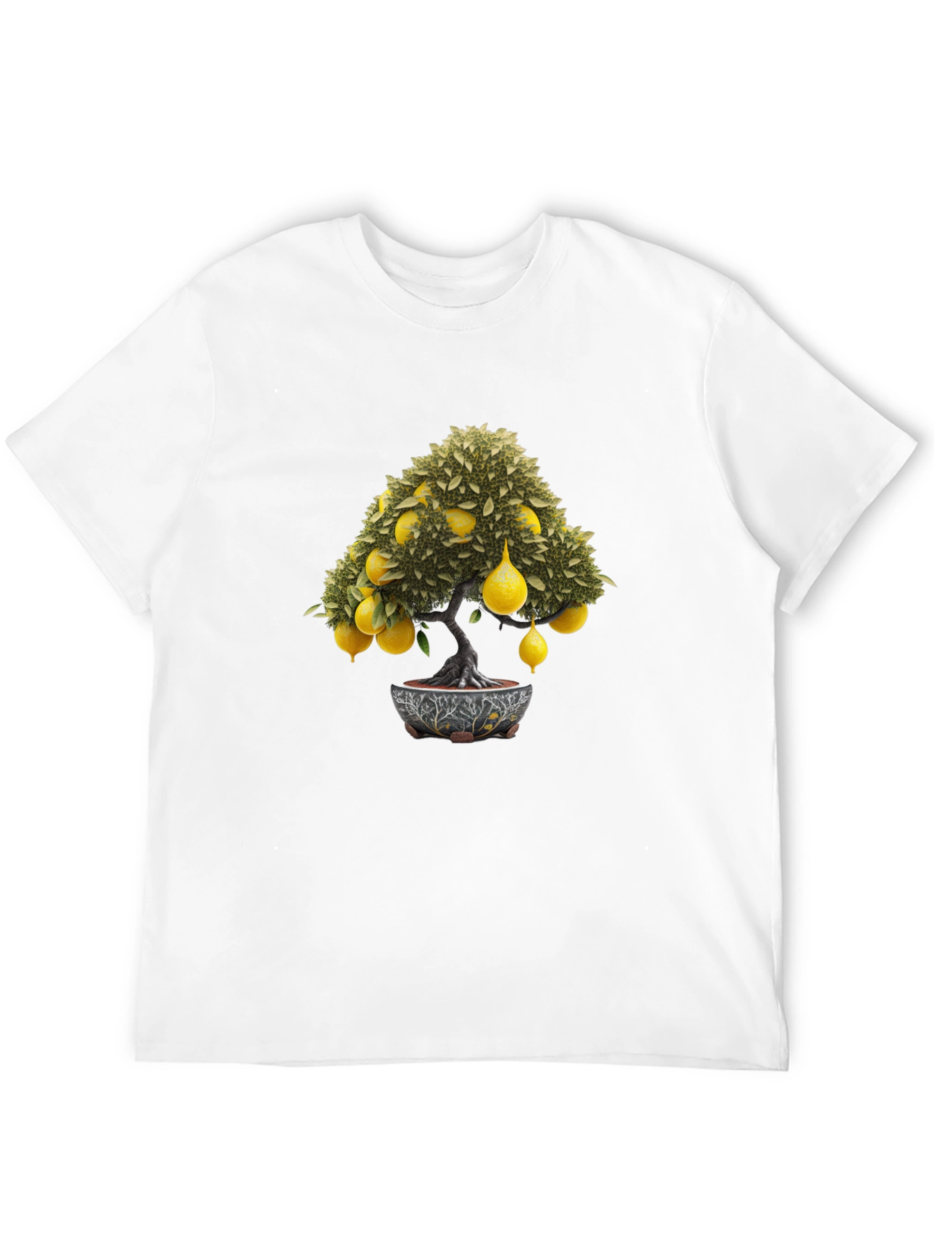 Lemon Tree Bonsai Graphic Tee - Unique Style