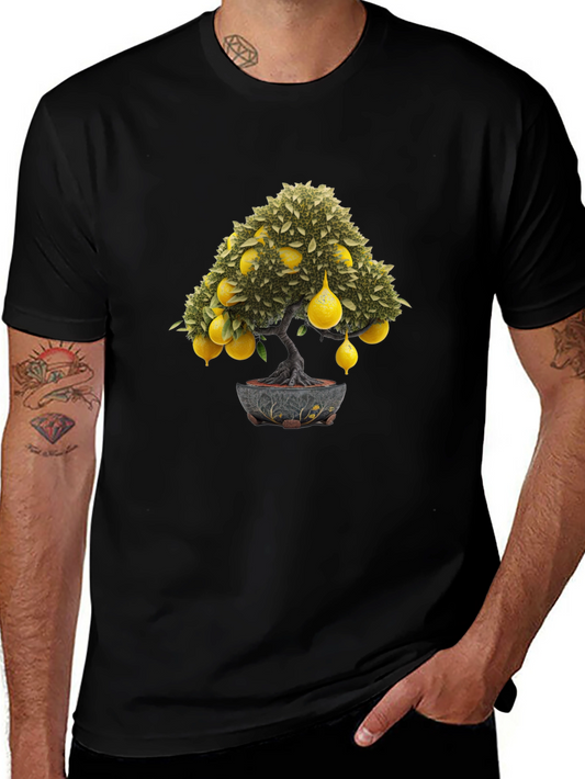 Lemon Tree Bonsai Graphic Tee - Unique Style