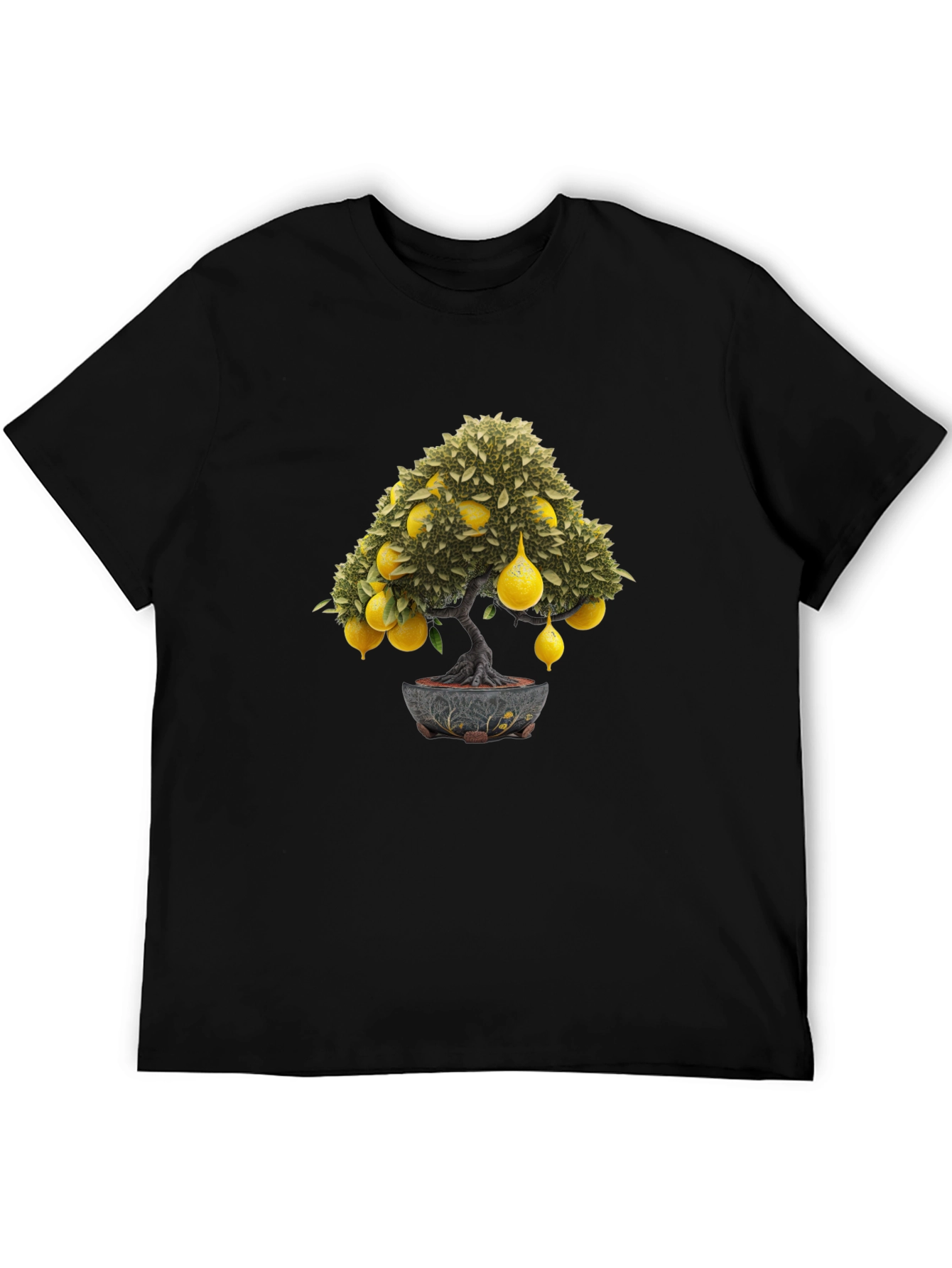 Lemon Tree Bonsai Graphic Tee - Unique Style