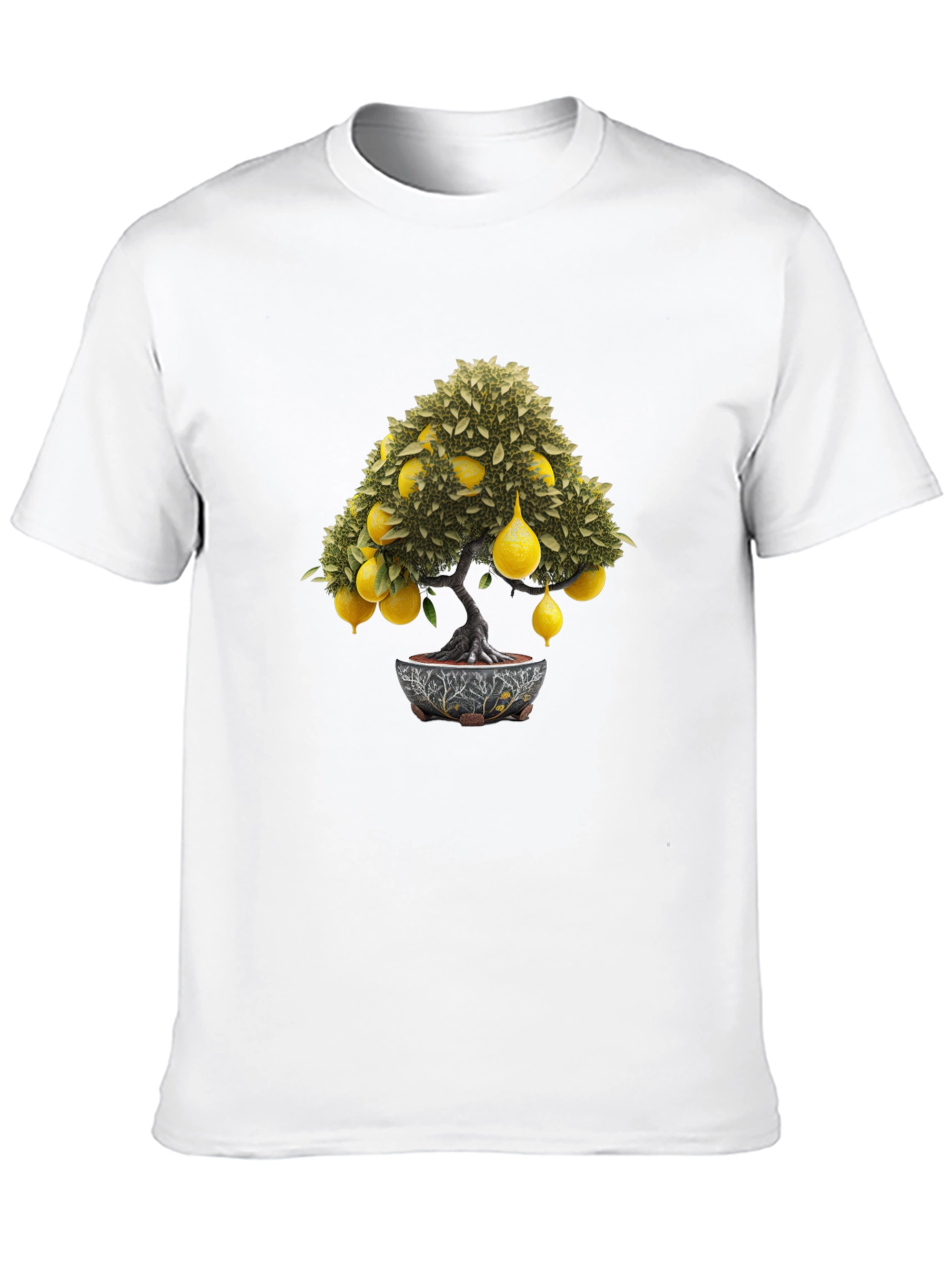 Lemon Tree Bonsai Graphic Tee - Unique Style