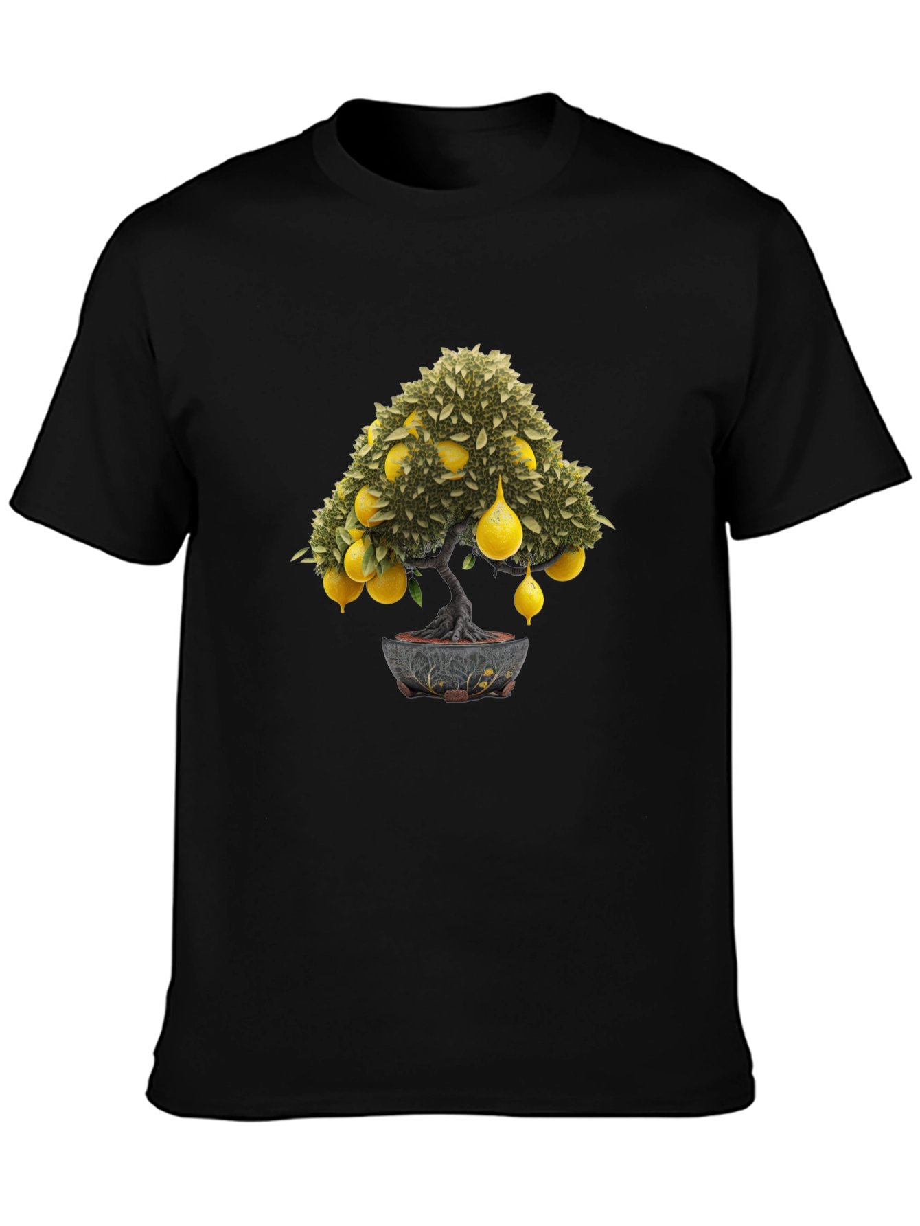 Lemon Tree Bonsai Graphic Tee - Unique Style