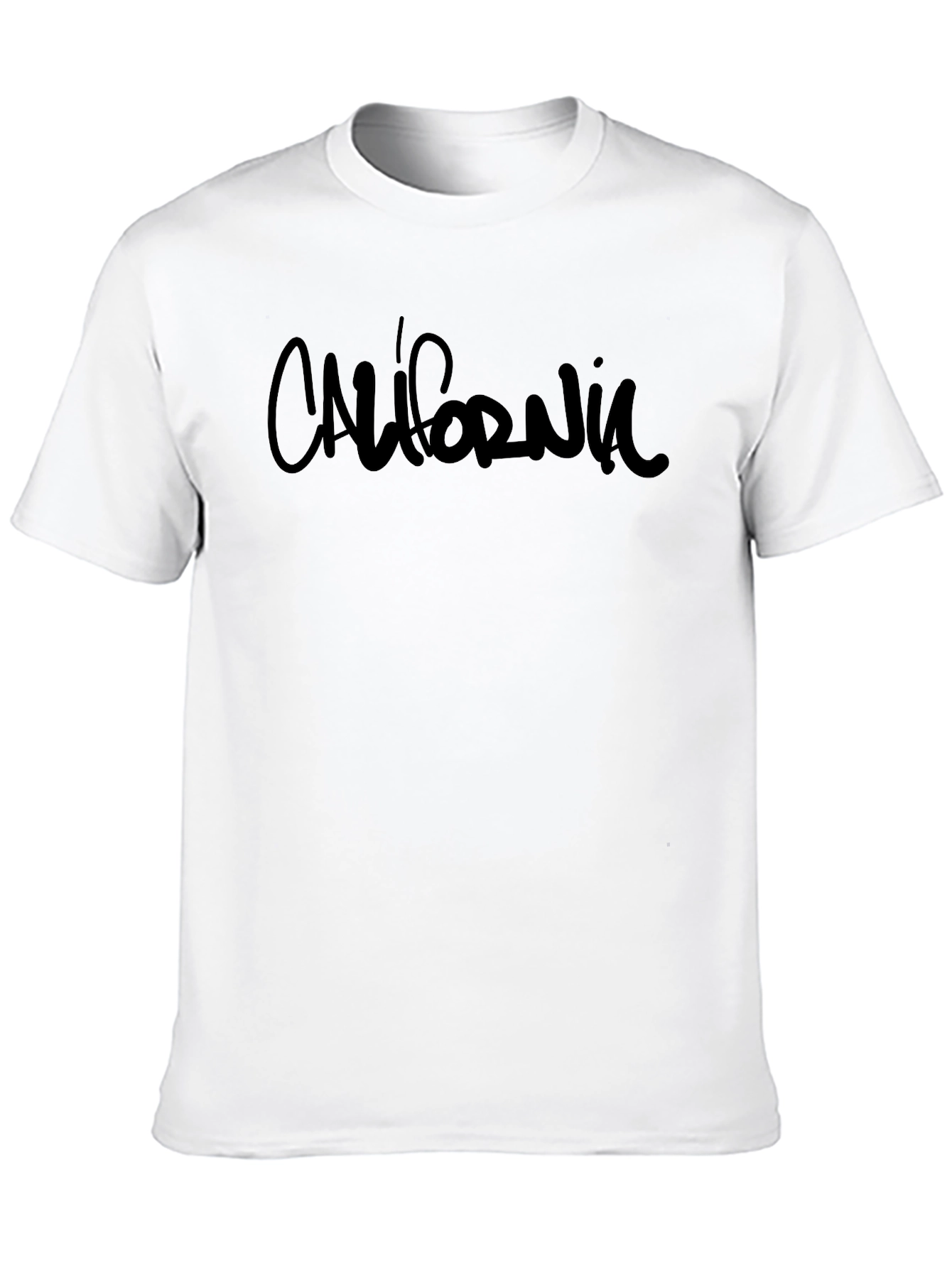 California Graphic Black T-Shirt