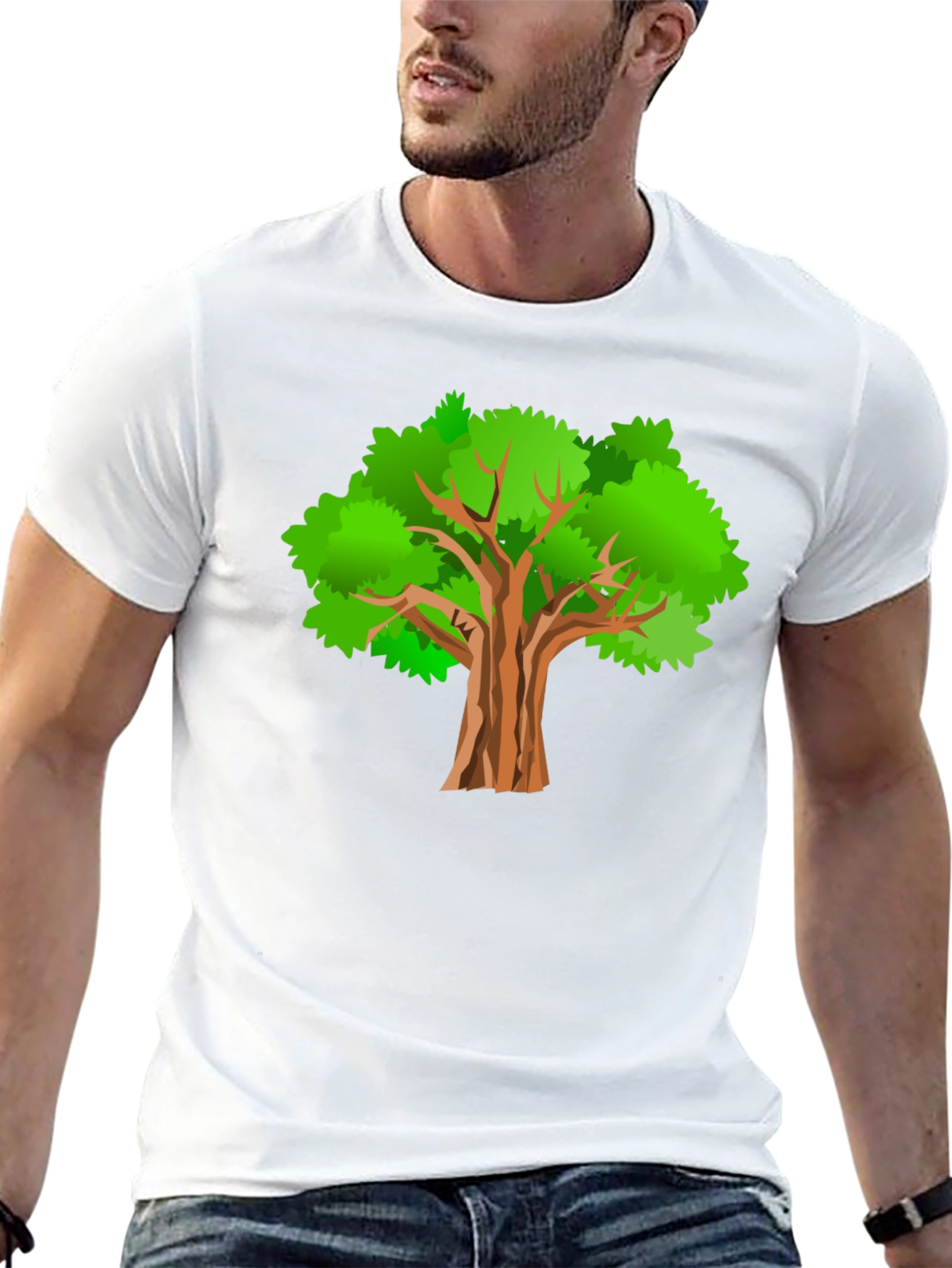 Tree Graphic Tee - Nature Inspired Design