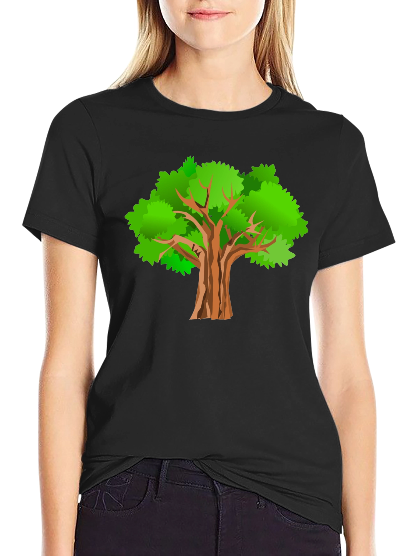 Tree Graphic Tee - Nature Inspired Design