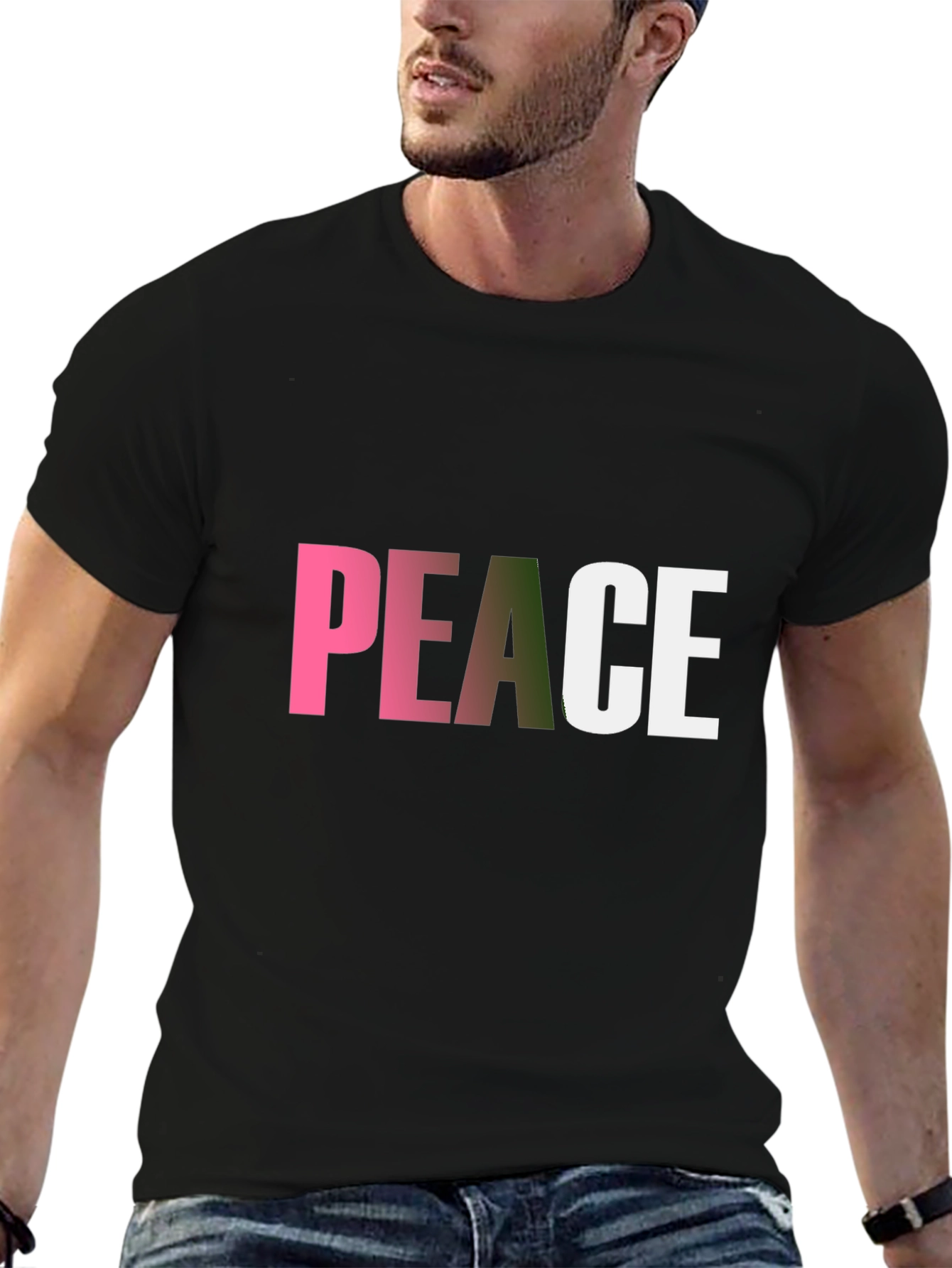 Peace Graphic Tee - Stylish Comfort