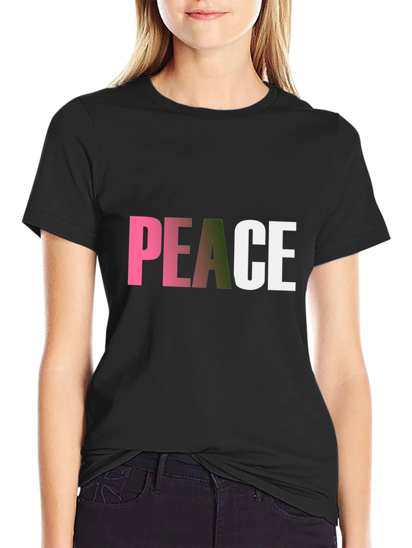 Peace Graphic Tee - Stylish Comfort