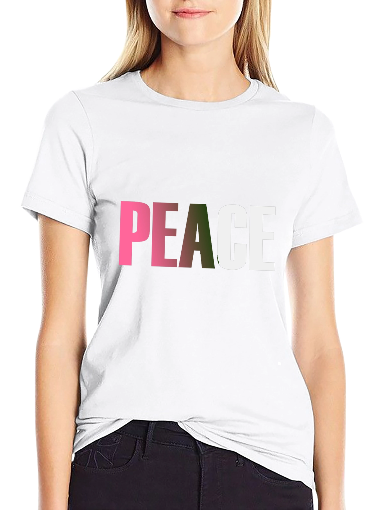 Peace Graphic Tee - Stylish Comfort
