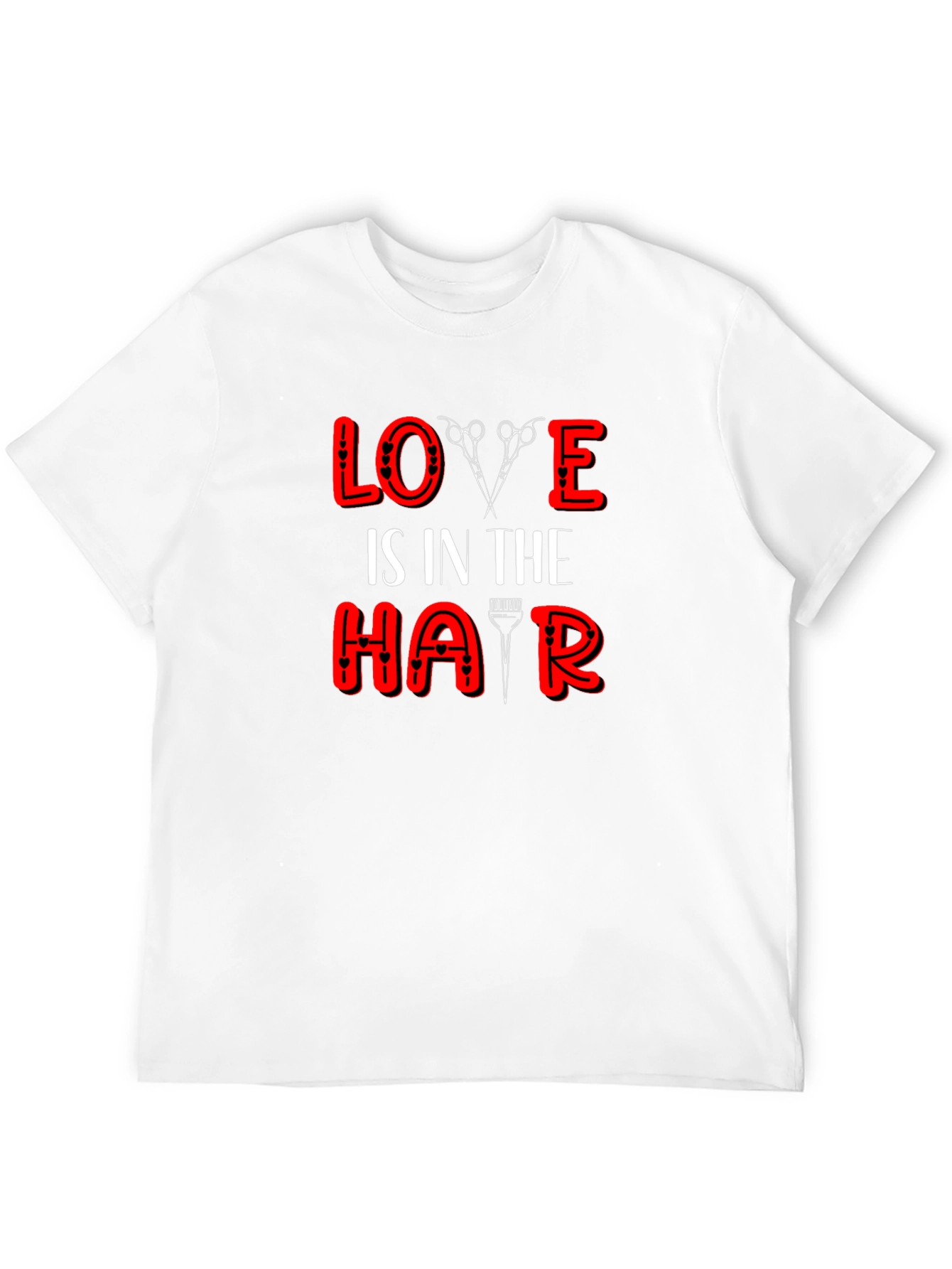 Love is in the Hair Graphic Tee