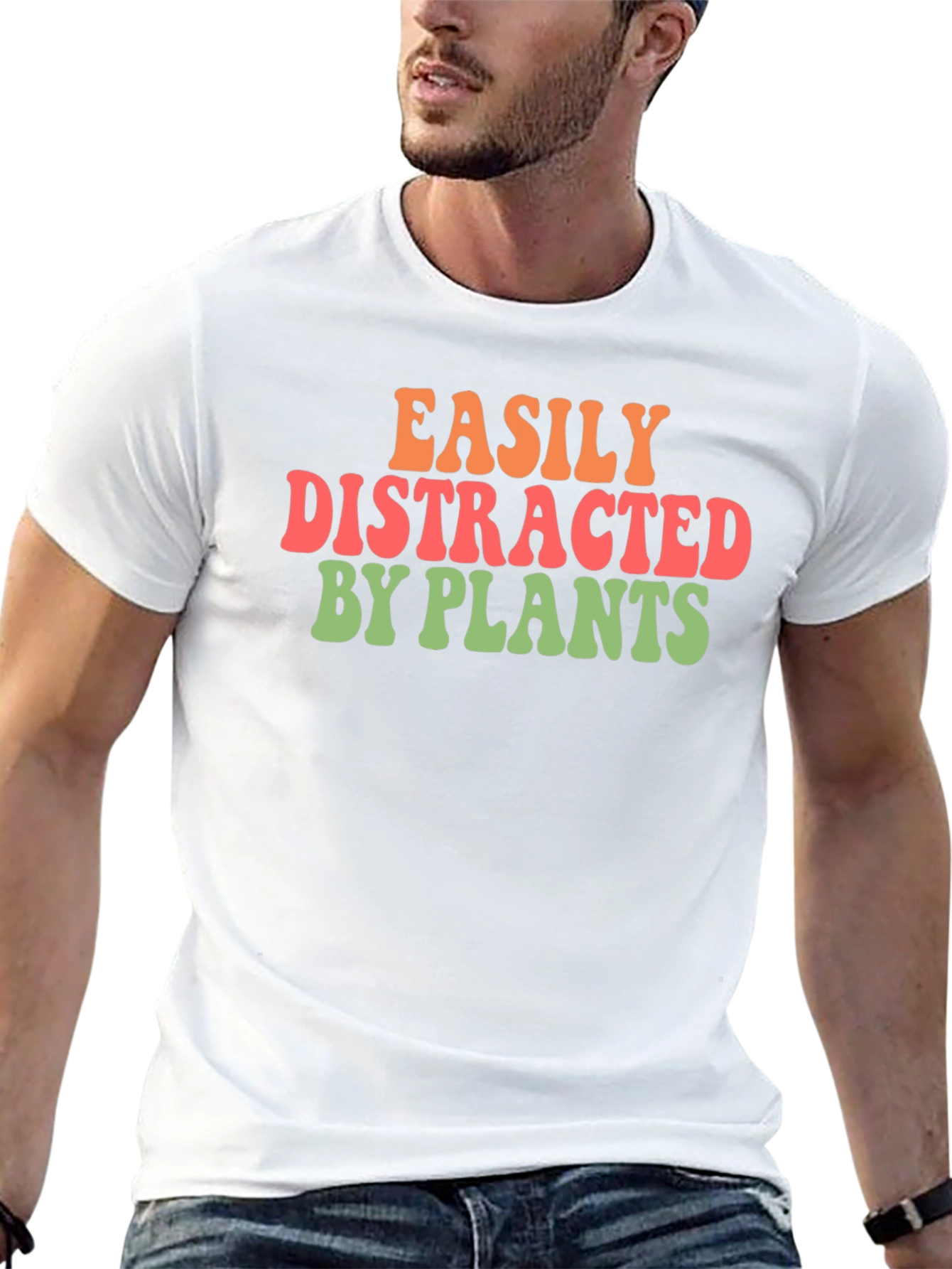 Easily Distracted by Plants Graphic Tee