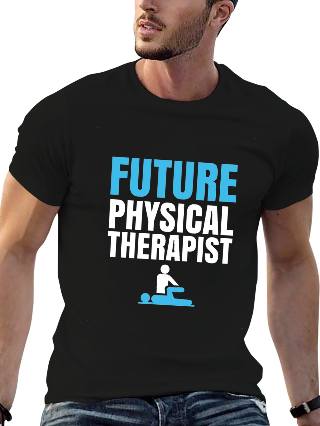 Future Physical Therapist Black T-Shirt